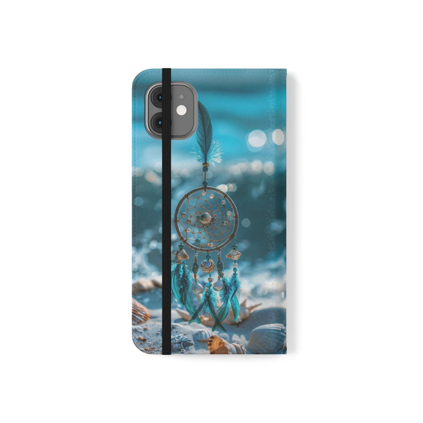 Ocean Beach Dreamcatcher - Wallet Flip Case