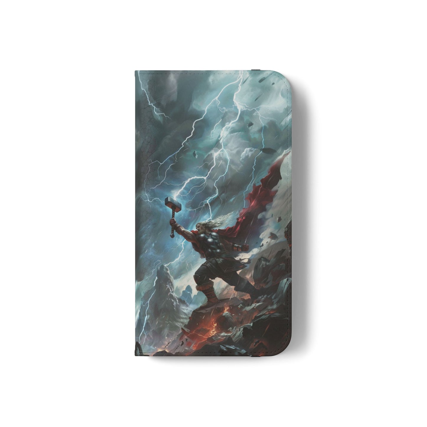 Thor Lightning Storm - Wallet Flip Case