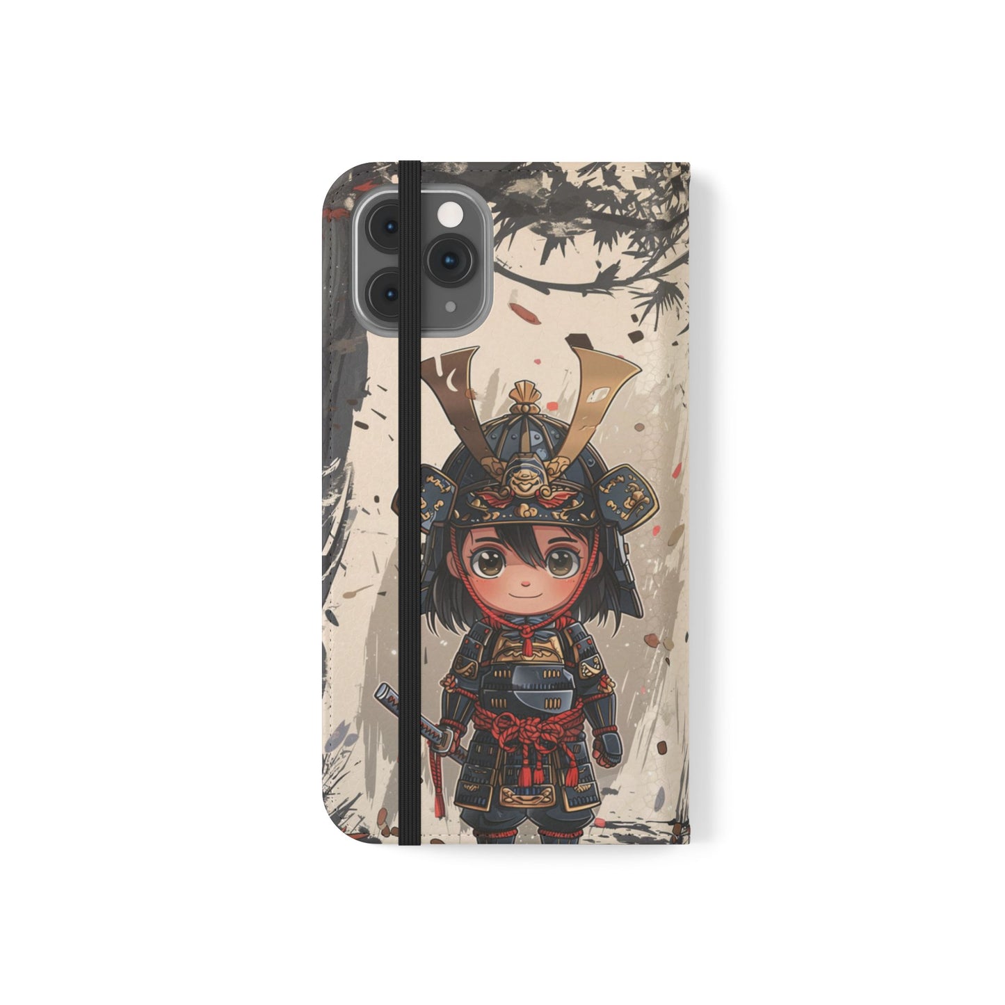 Chibi Samurai - Wallet Flip Case