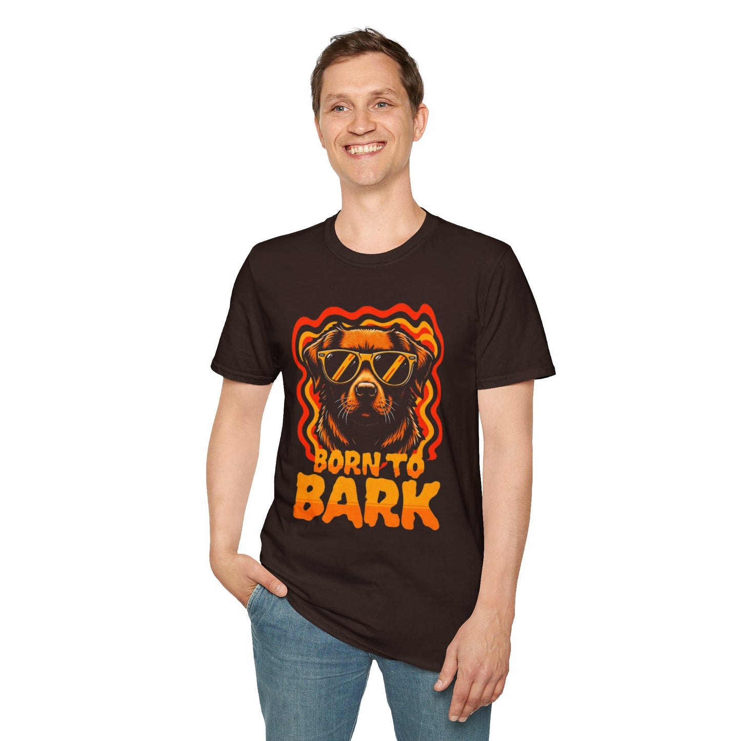 Born to Bark Unisex Soft-Style T-Shirt