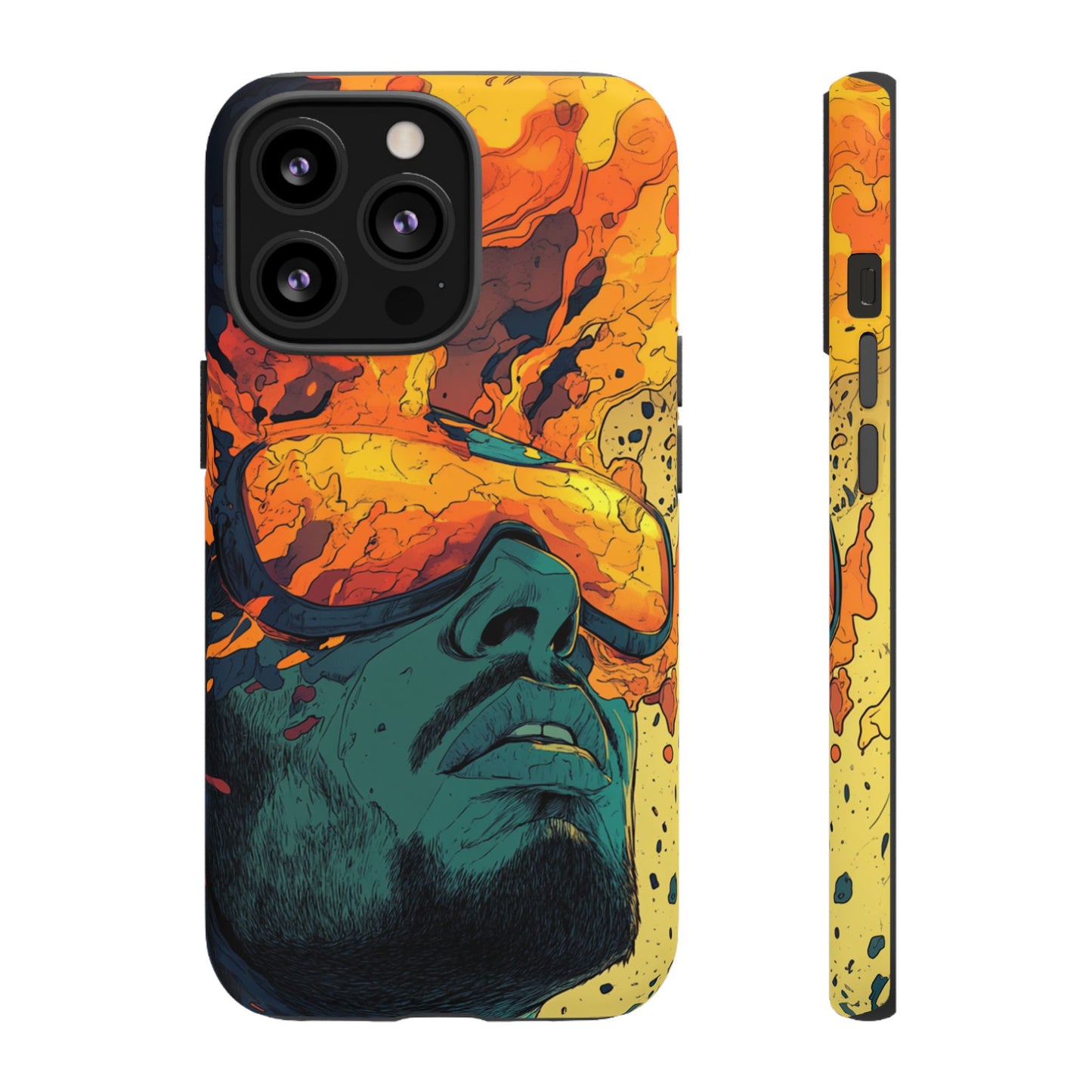 Flame Vision Phone Case - iPhone, Google Pixel, Samsung Galaxy