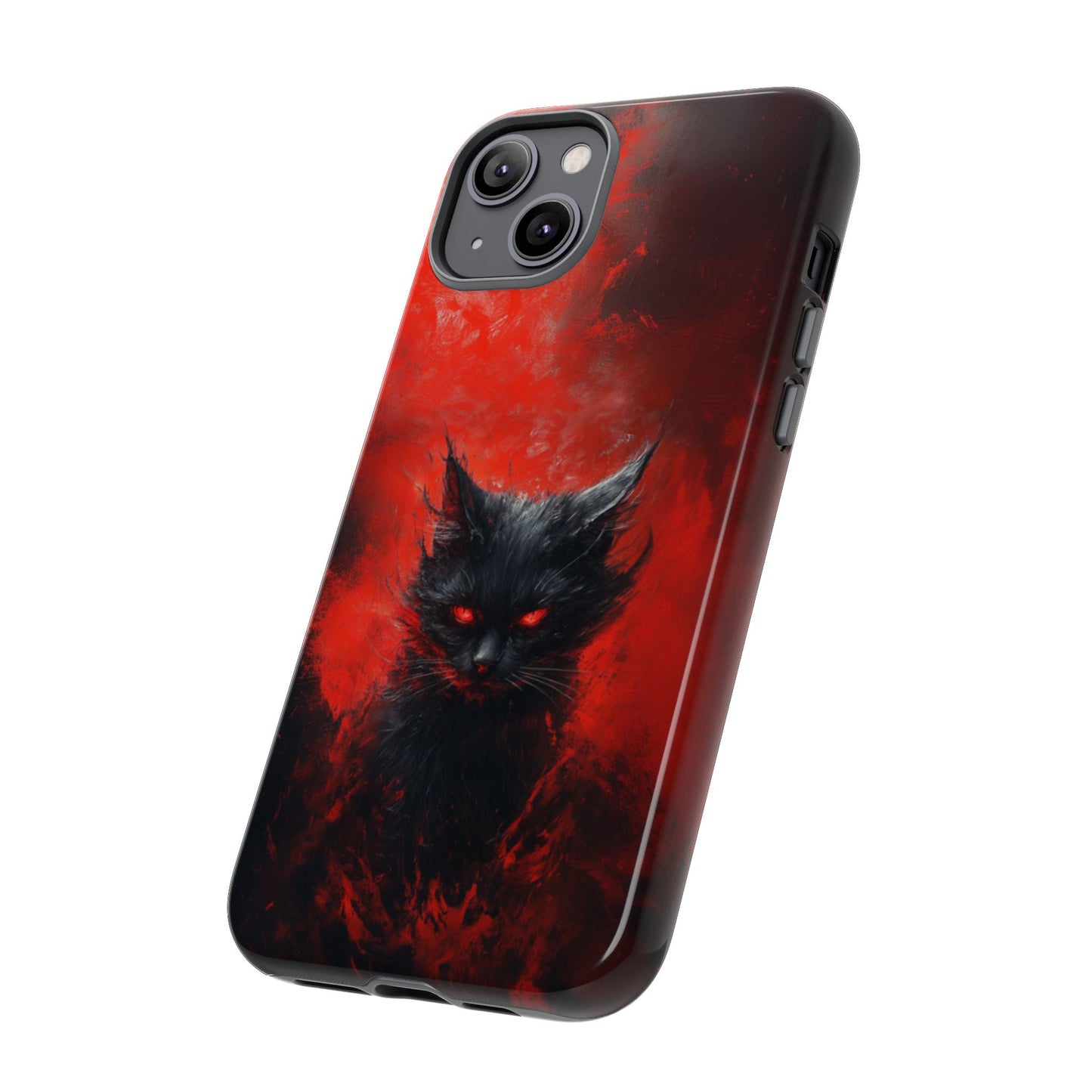 Infernal Cat Phone Case - iPhone, Google Pixel, Samsung Galaxy