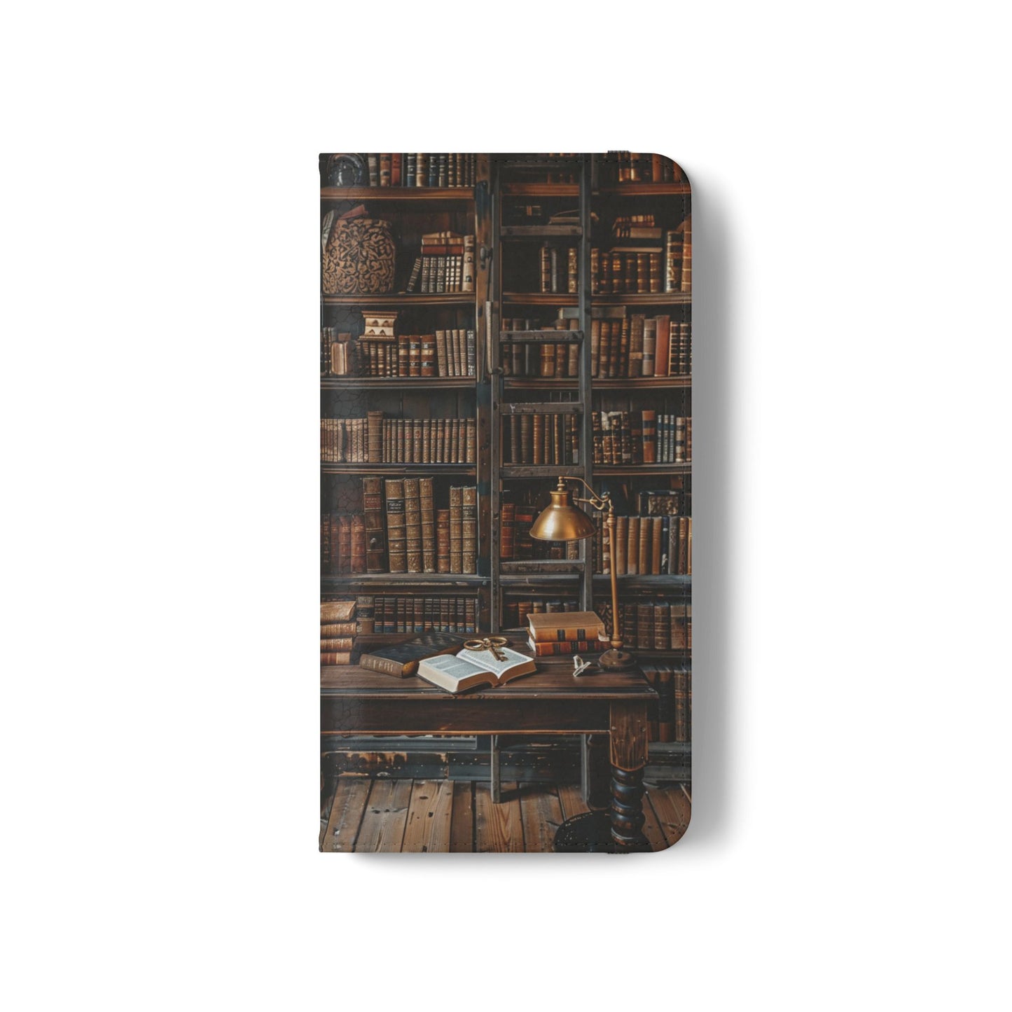 Old World Study - Wallet Flip Case