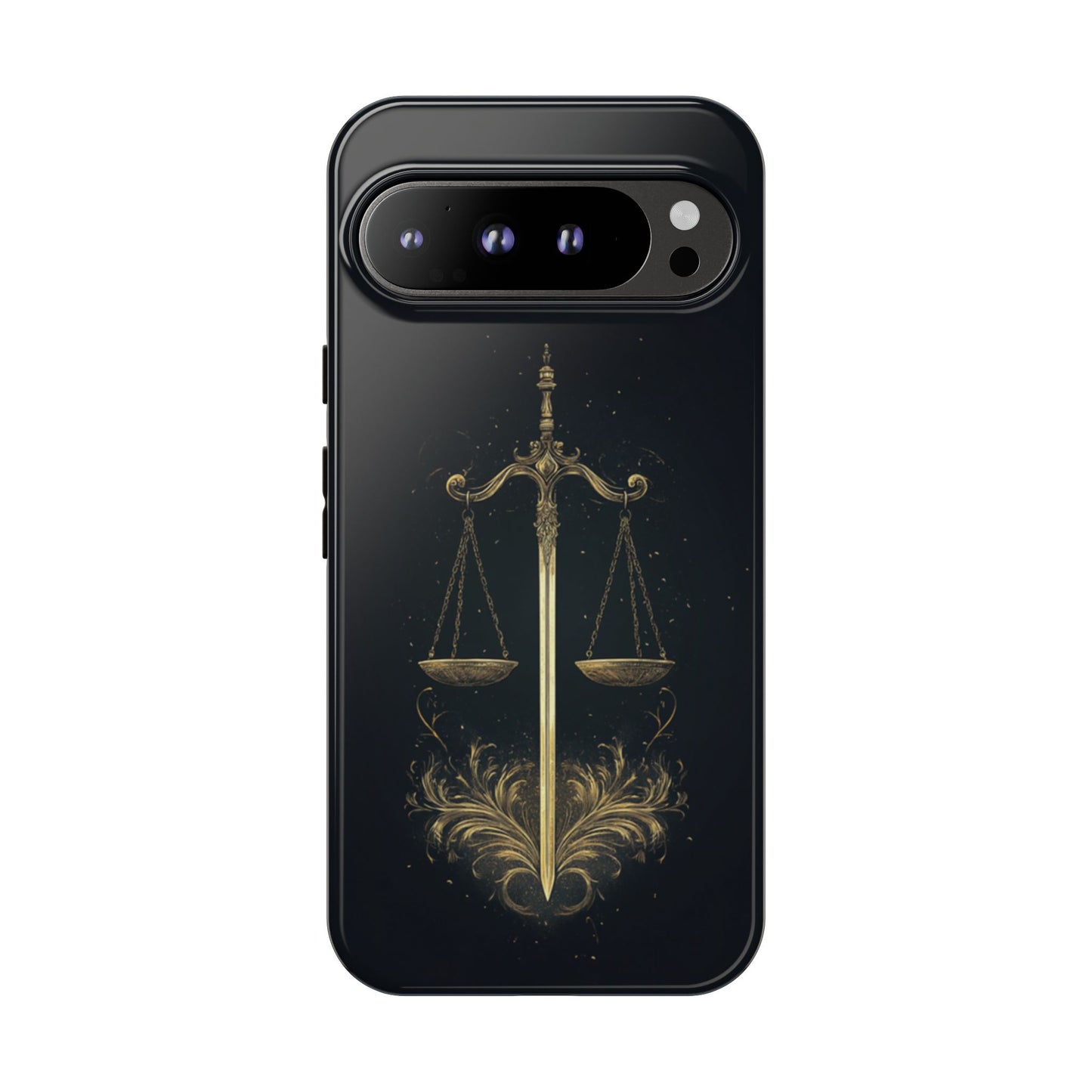Libra Gilded Balance – Tough Google Pixel Case