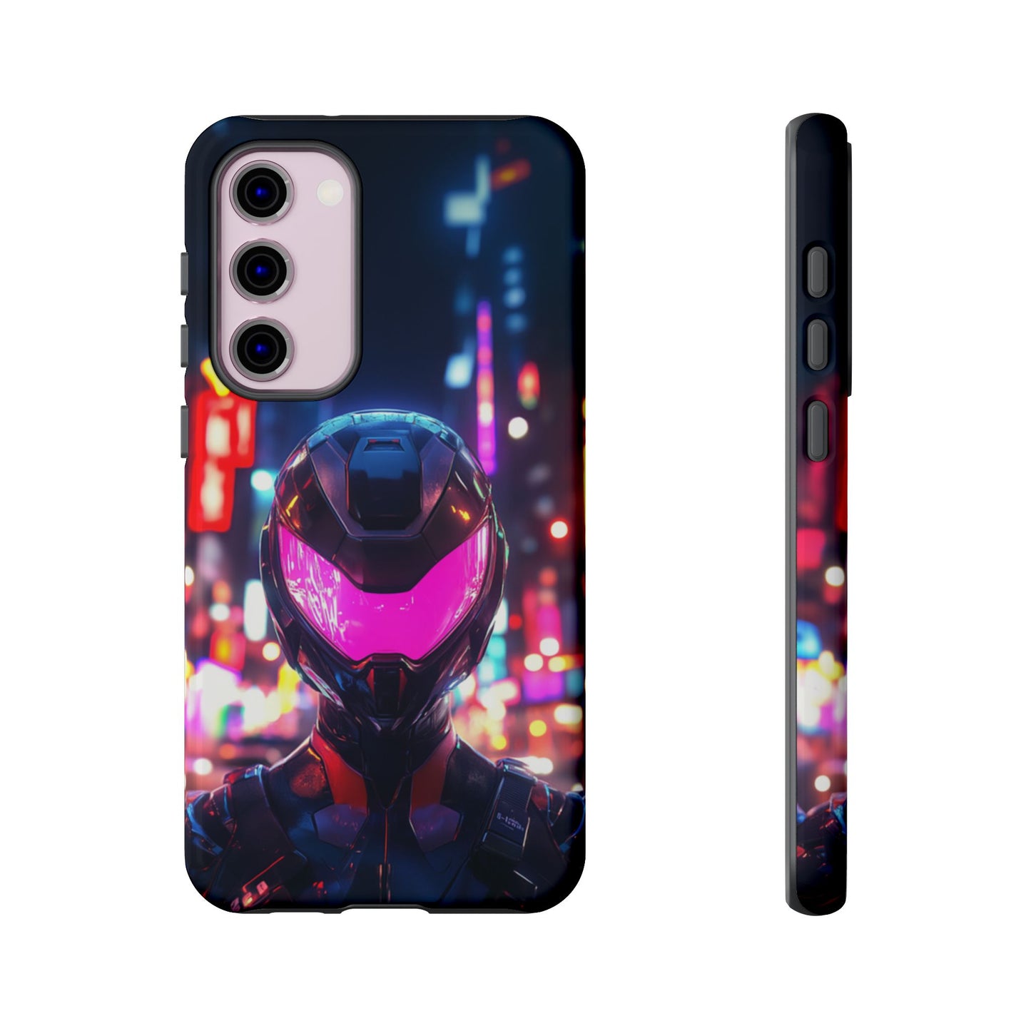 Neon Guardian Warrior – Tough Samsung Galaxy Case