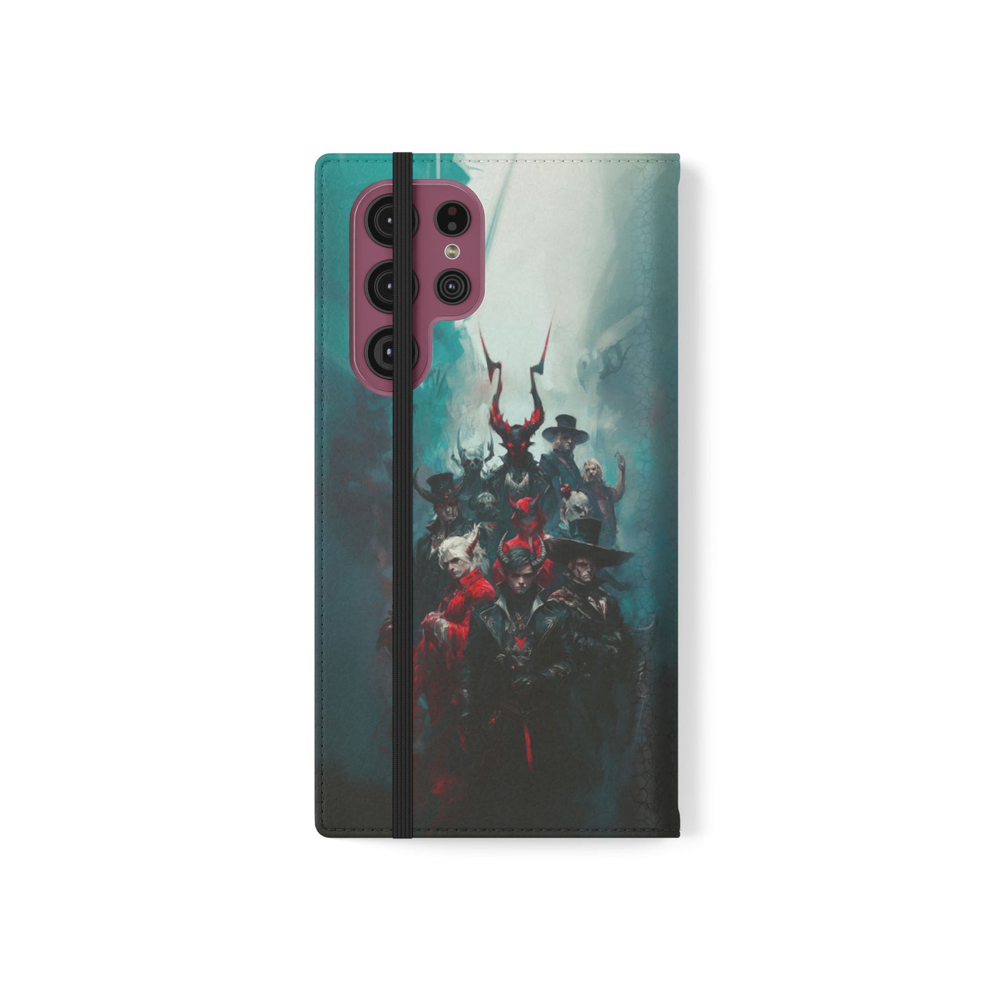 Dark Fantasy Demon Hunters - Wallet Flip Case