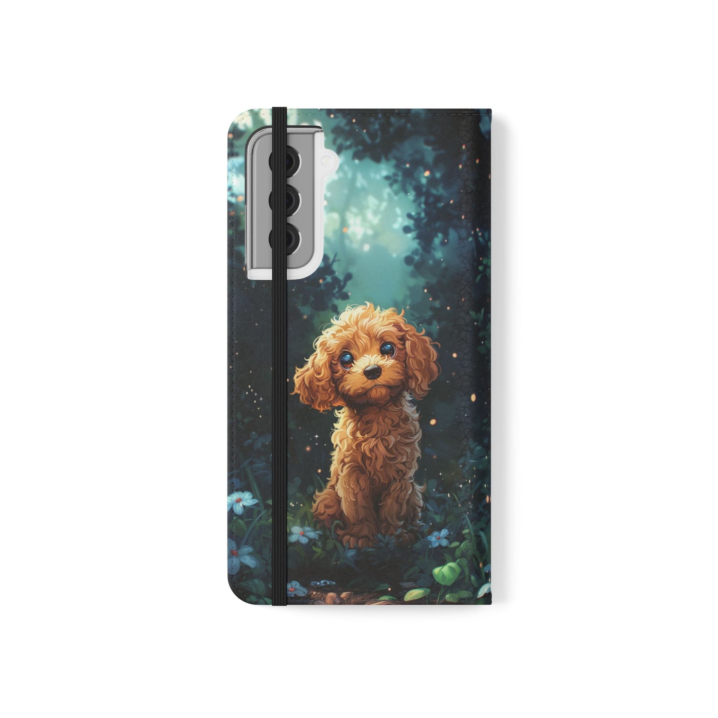 Forest Poodle - Wallet Flip Case