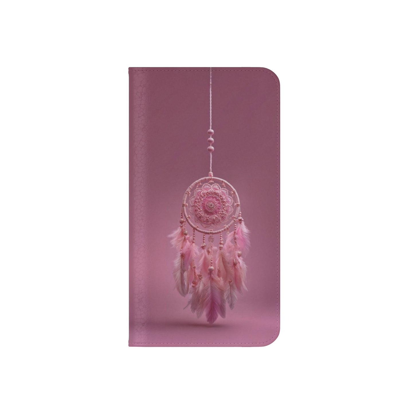 Pink Lace Dreamcatcher - Wallet Flip Case