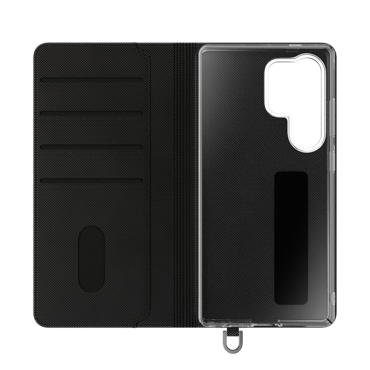 Blue Tech Matrix - Wallet Flip Case