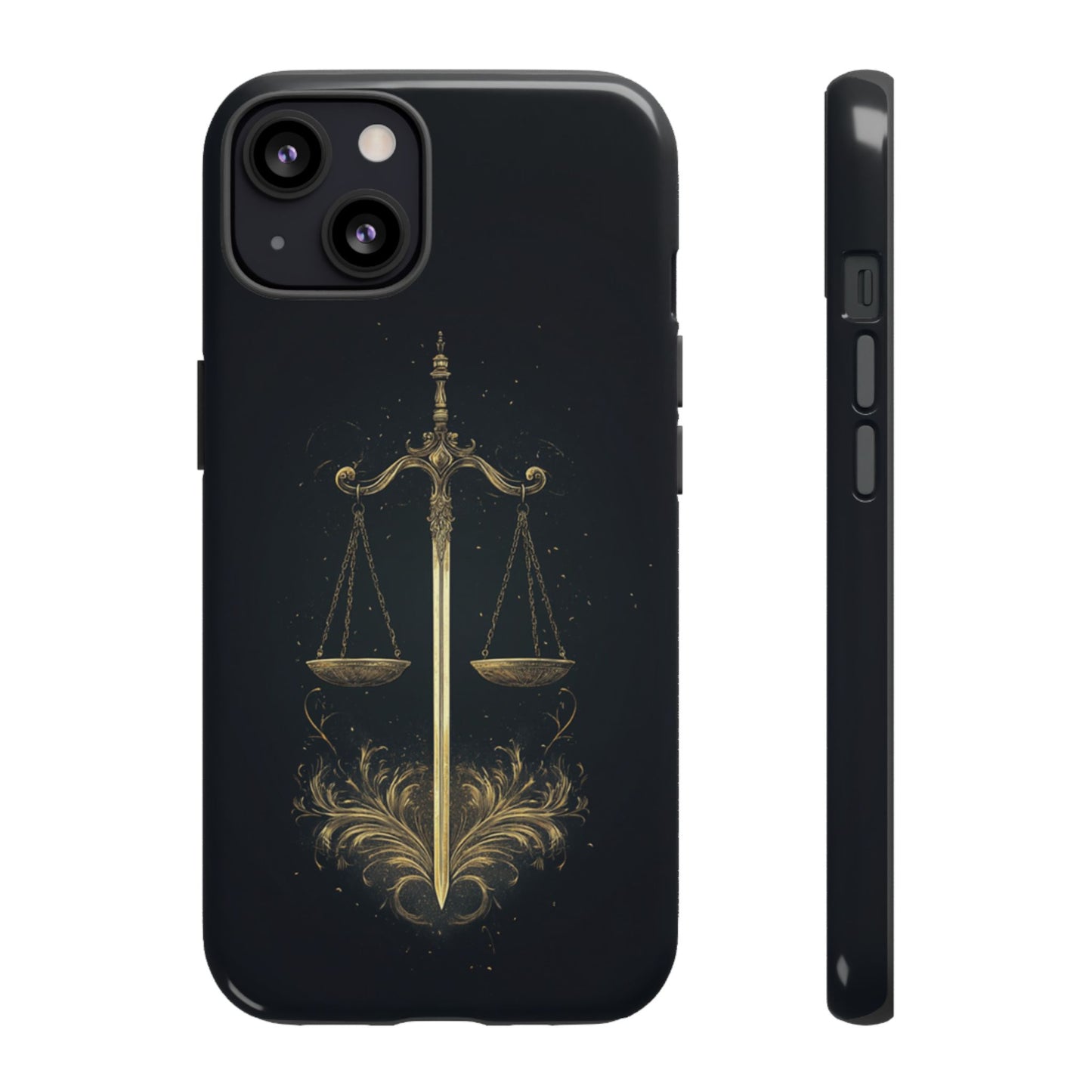 Libra Gilded Balance – Tough iPhone Case
