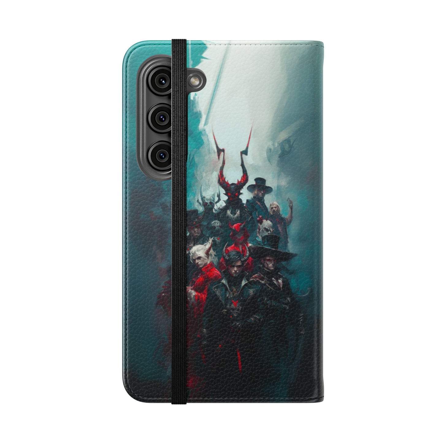 Dark Fantasy Demon Hunters - Wallet Flip Case