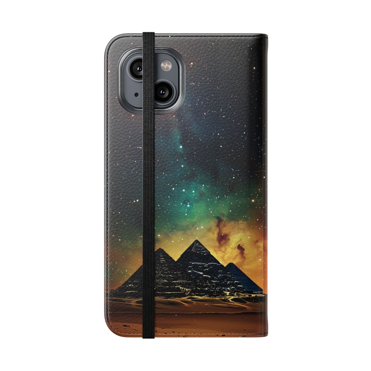 Astral Pyramids - Wallet Flip Case