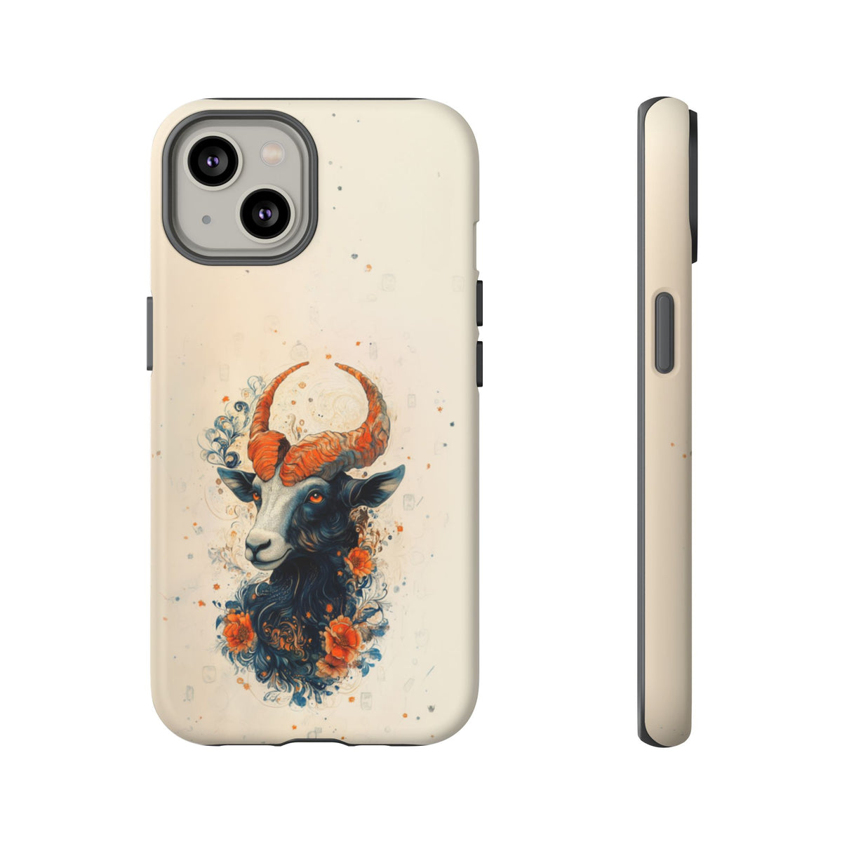 Capricorn Celestial Goat - Tough iPhone Case