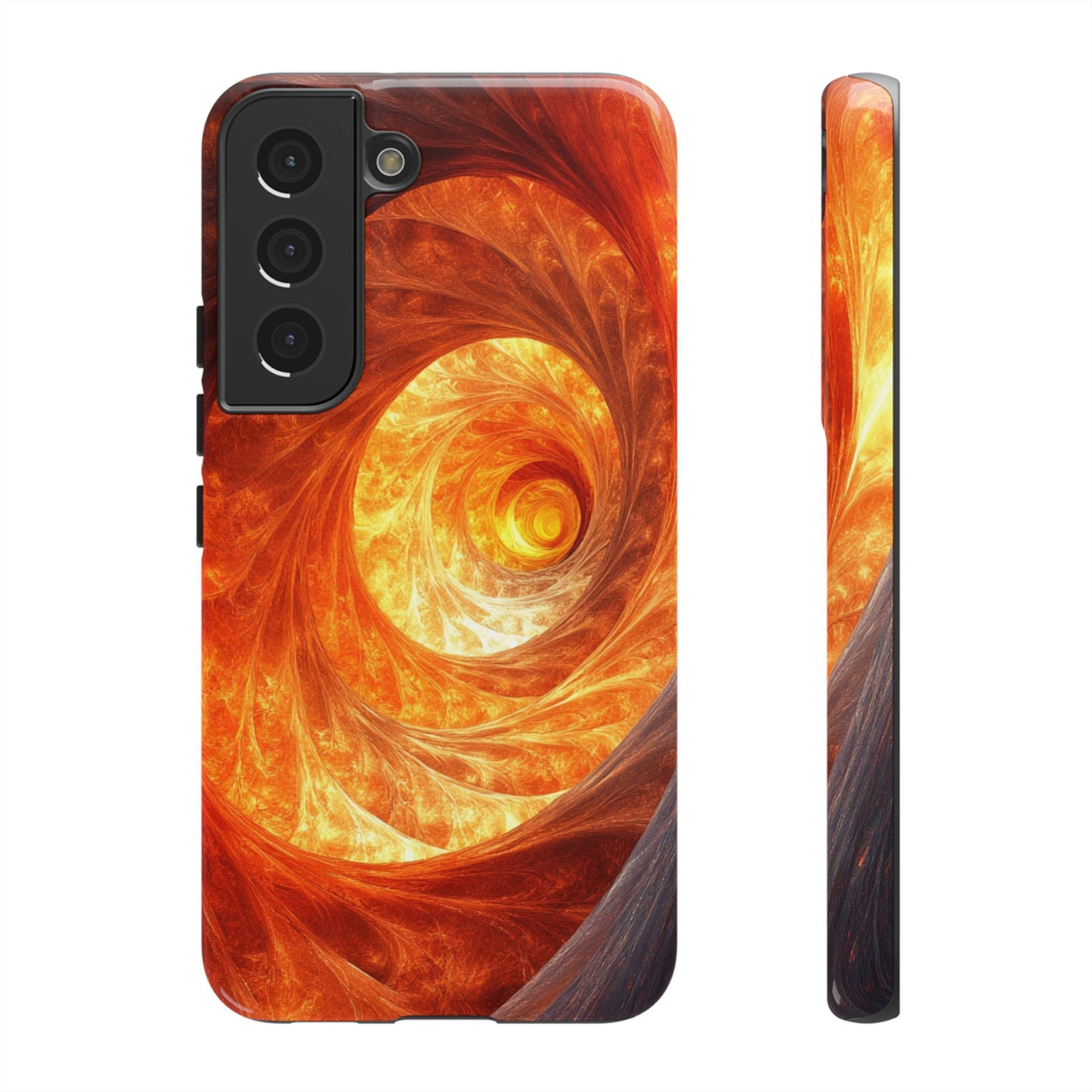Fire Spiral - Tough Samsung Galaxy Case