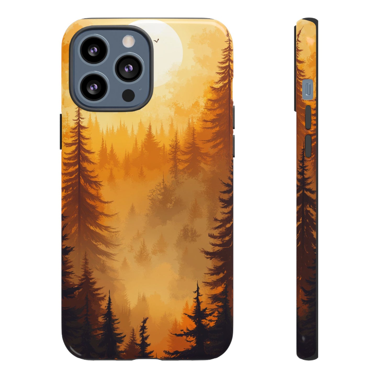 Golden Sunset Forest Phone Case - iPhone, Google Pixel, Samsung Galaxy