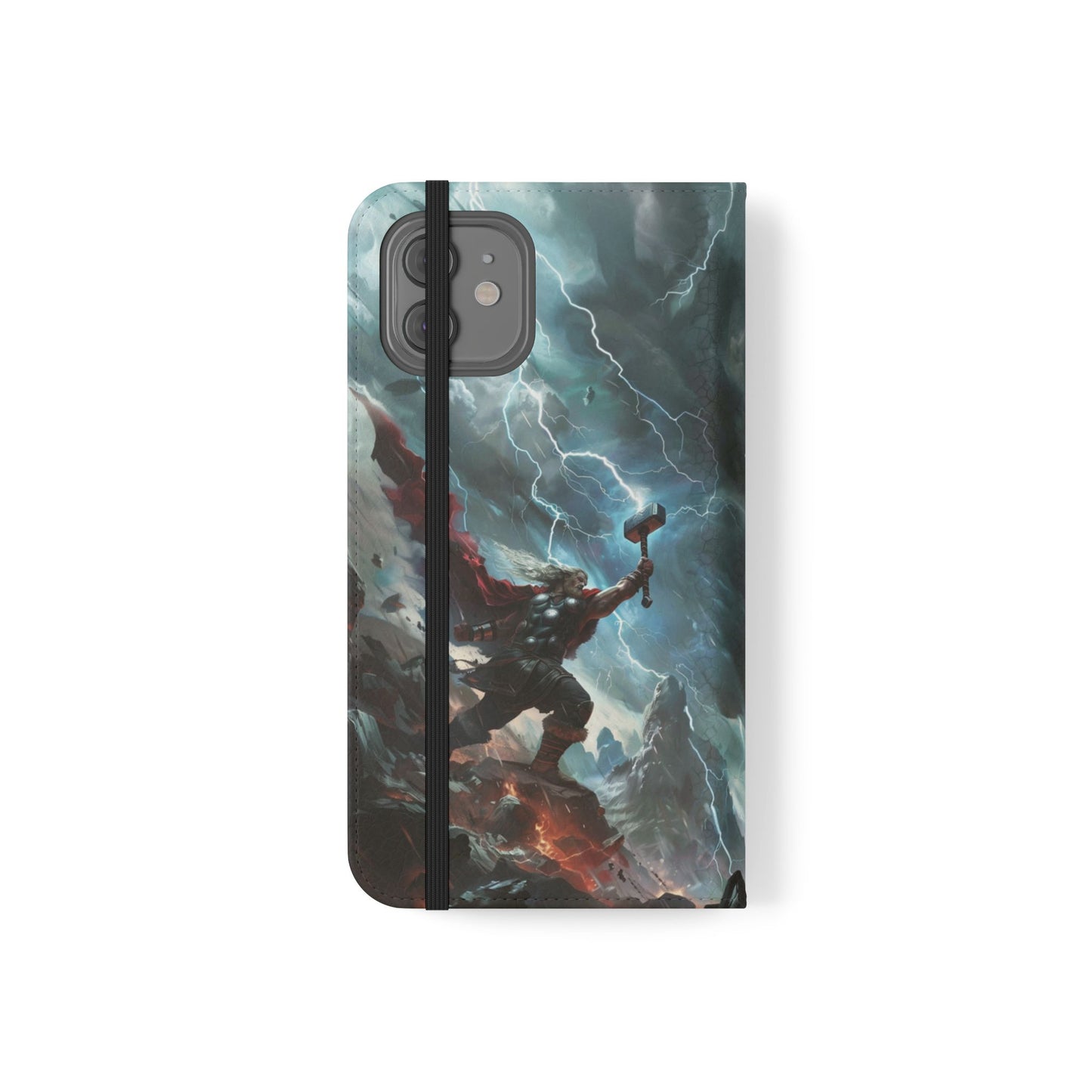 Thor Lightning Storm - Wallet Flip Case
