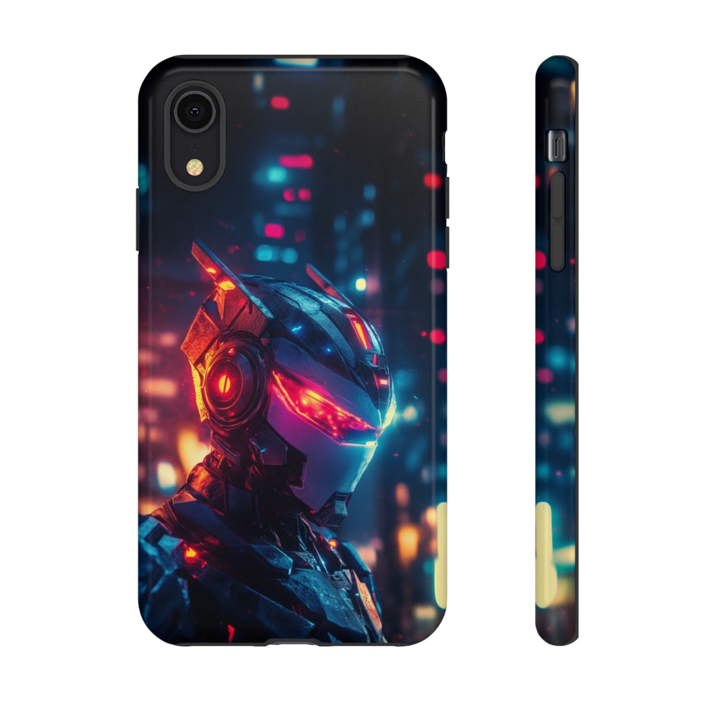 Neon Cyborg - Tough iPhone Case