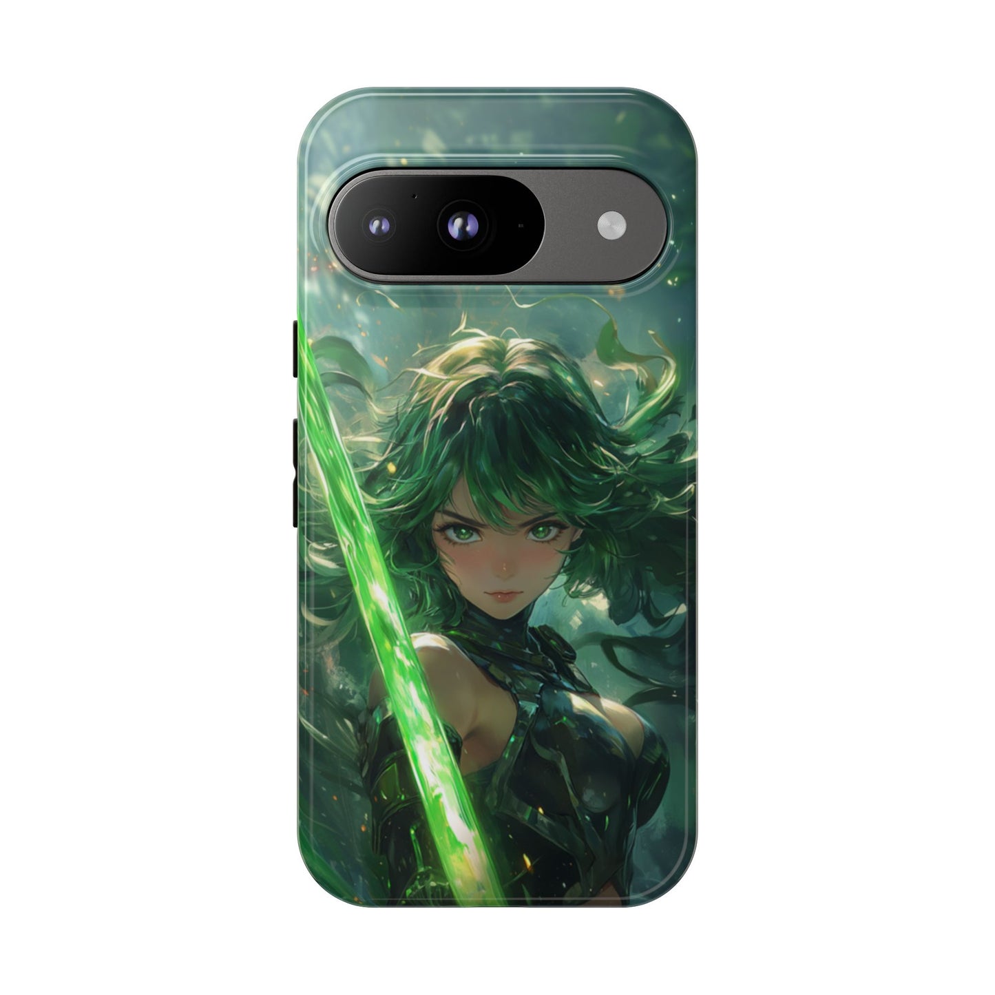 Emerald Blade Warrior – Tough Google Pixel Case