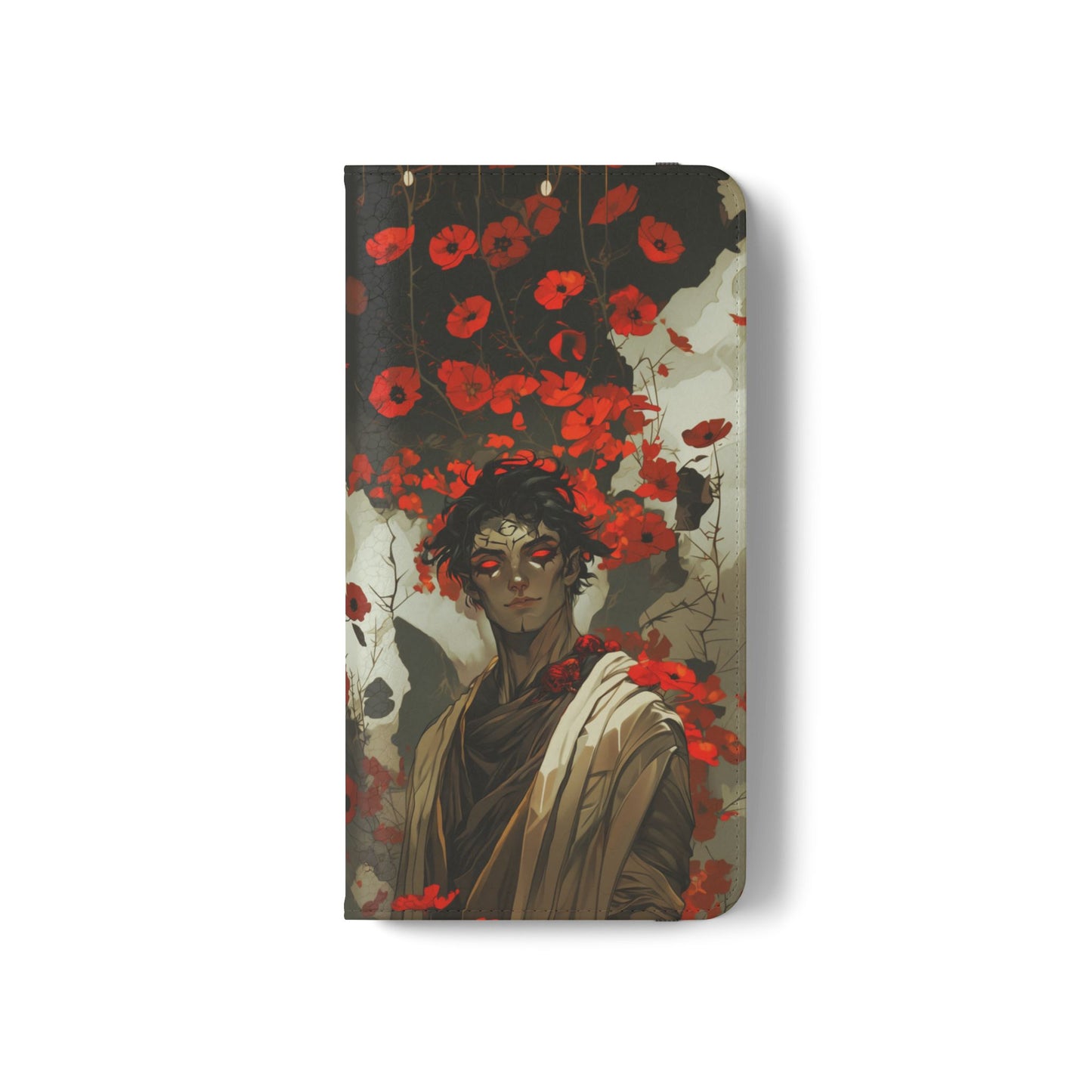 Zagreus Blood Poppies - Wallet Flip Case