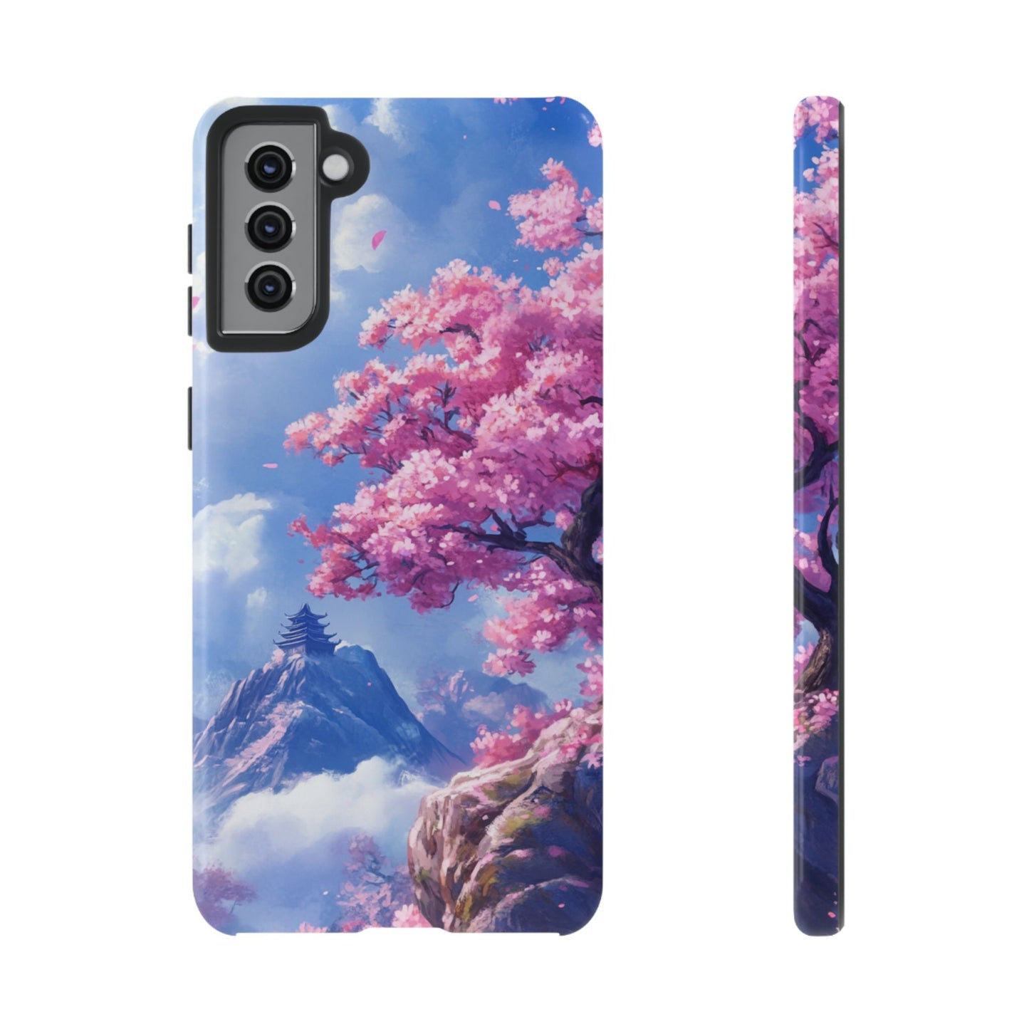 Sakura Sky Temple - Tough Samsung Galaxy Case