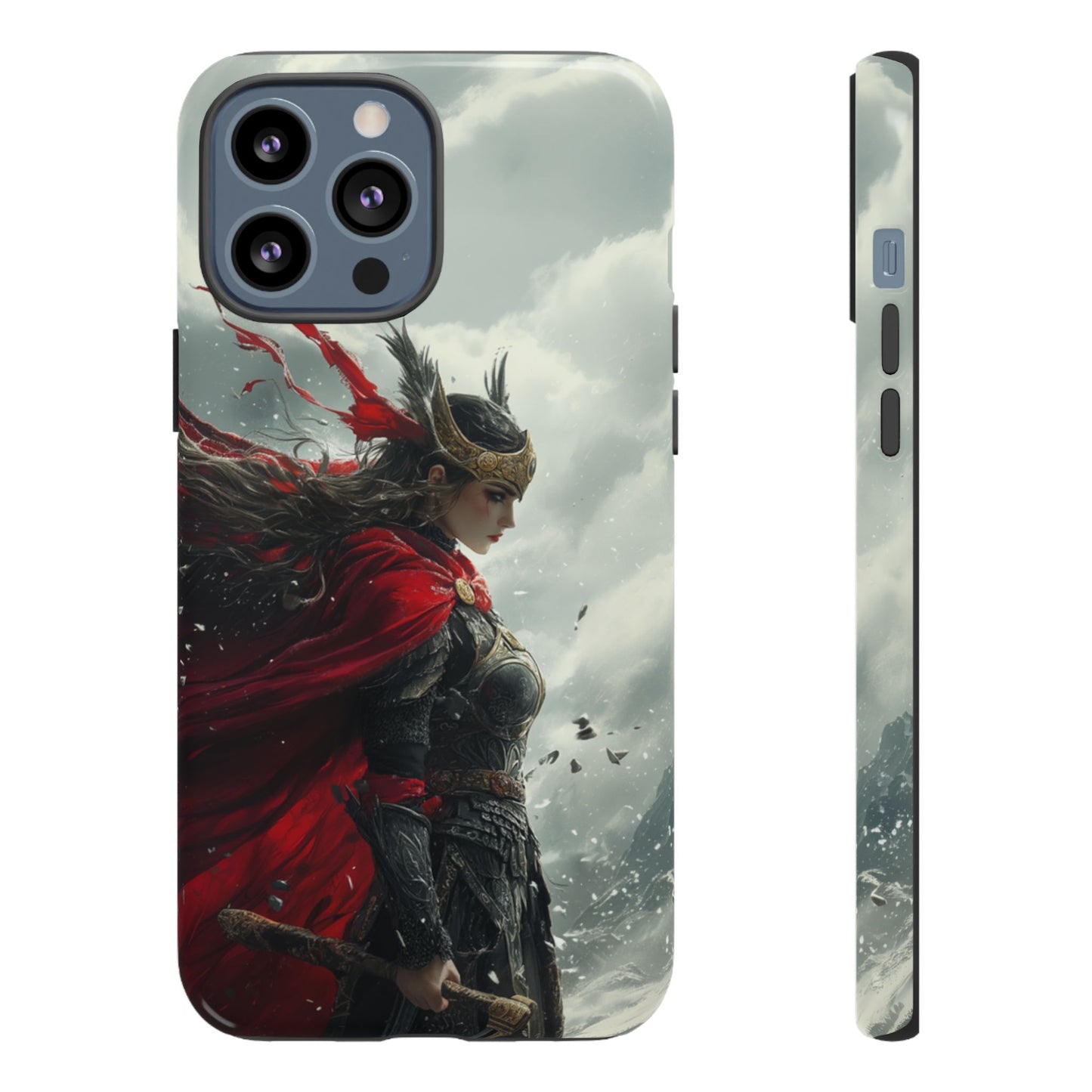 Freya Crimson Valkyrie - Tough iPhone Case