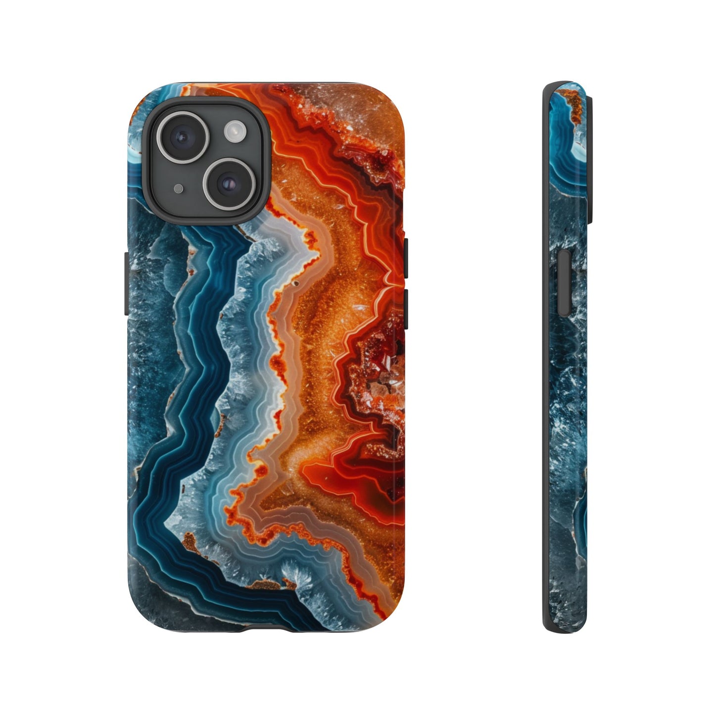 Molten Agate Veins – Tough iPhone Case