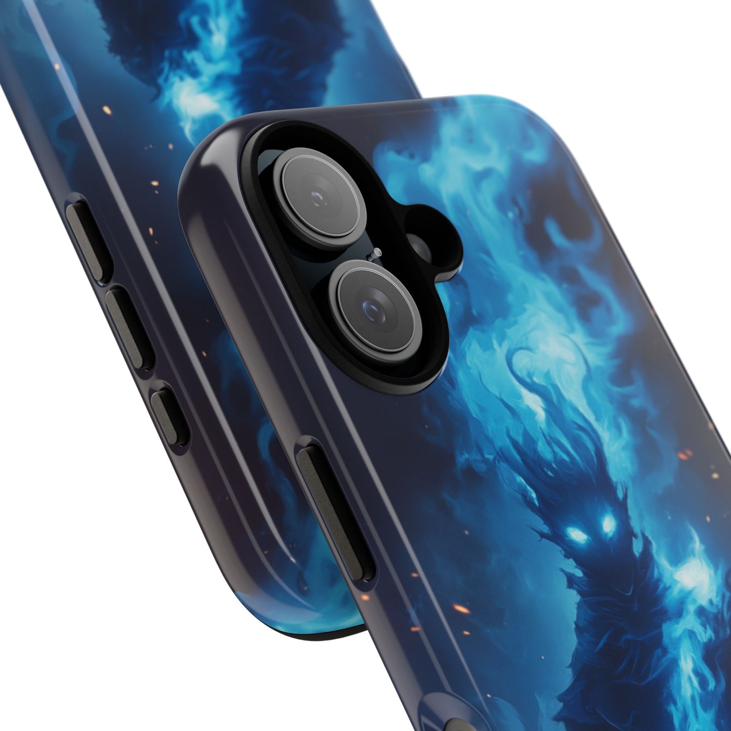 Blue Flame Spirit - Tough iPhone Case
