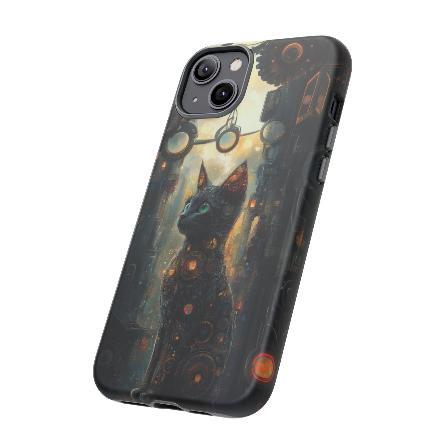 Industrial Revolution Cat Phone Case - iPhone, Google Pixel, Samsung Galaxy