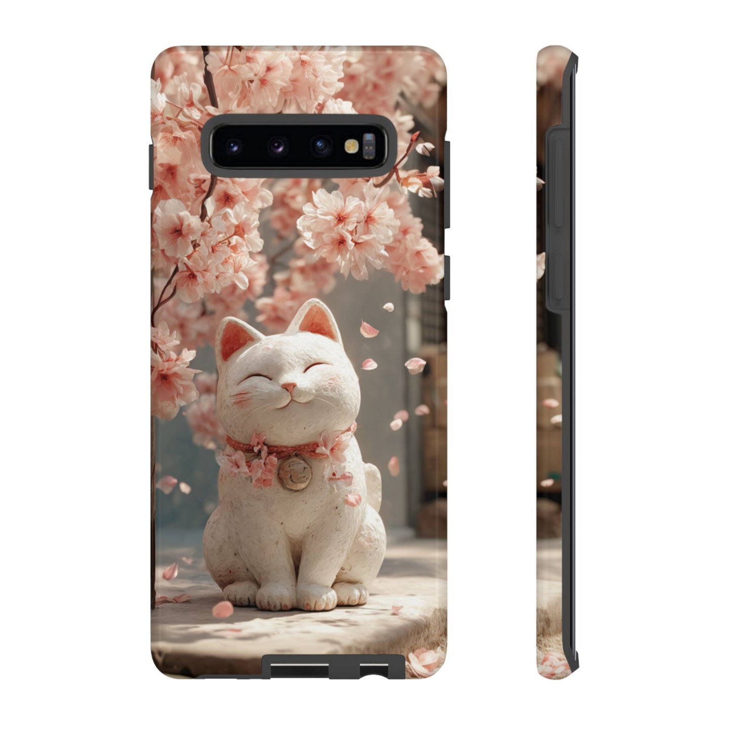 Sakura Lucky Cat - Tough Samsung Galaxy Case