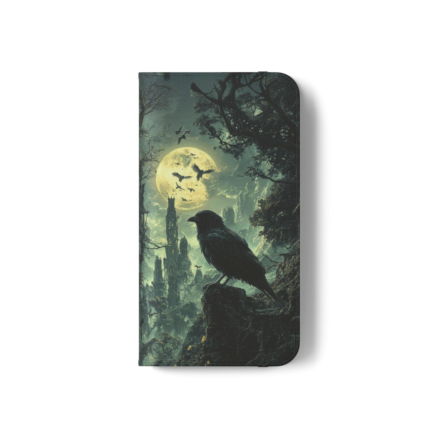 Raven Moon - Wallet Flip Case