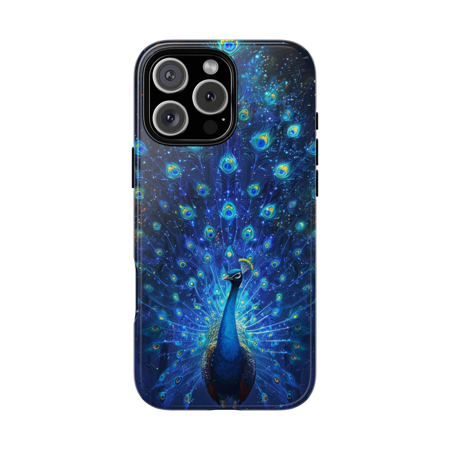 Starlit Peacock Majesty – Tough iPhone Case