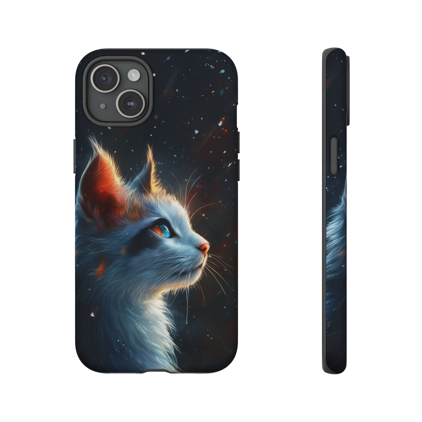 Enchanting Winter Cat Phone Case - iPhone, Google Pixel, Samsung Galaxy