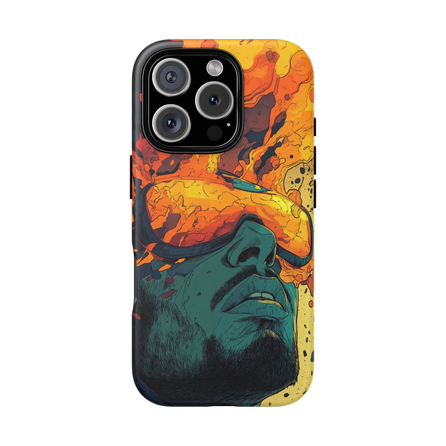 Flame Vision Phone Case - iPhone, Google Pixel, Samsung Galaxy