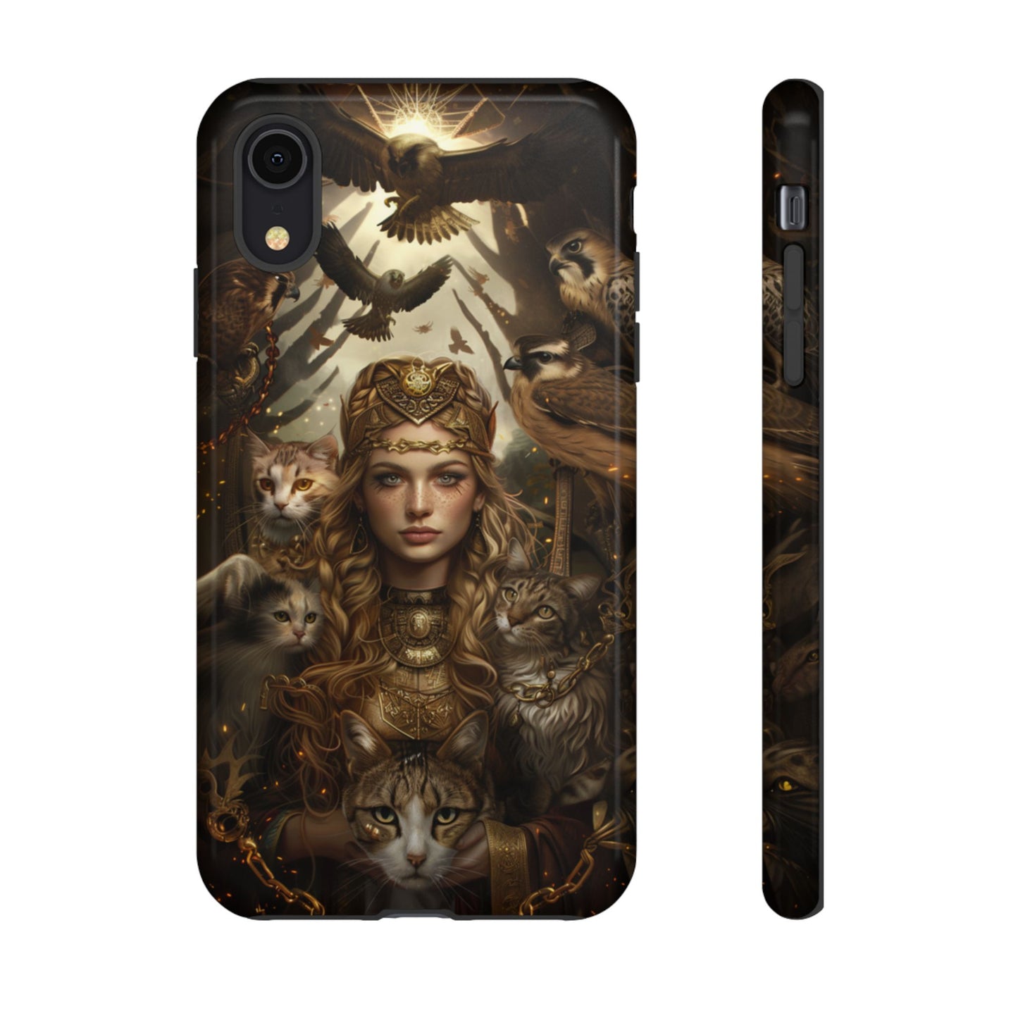Freya Feline Majesty – Tough iPhone Case