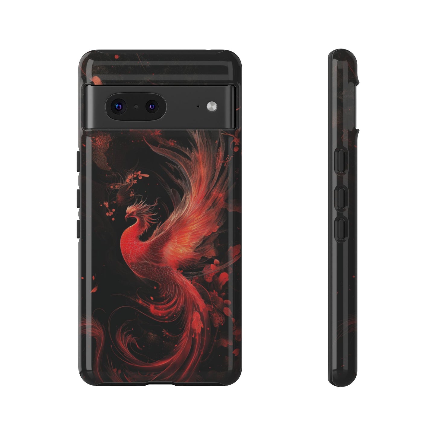 Crimson Phoenix - Tough Google Pixel Case