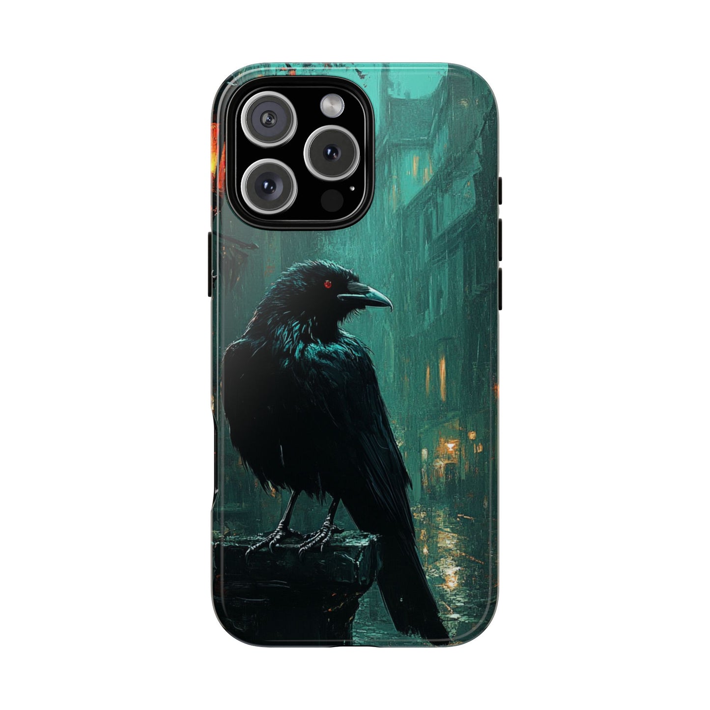 Victorian Raven - Tough iPhone Case