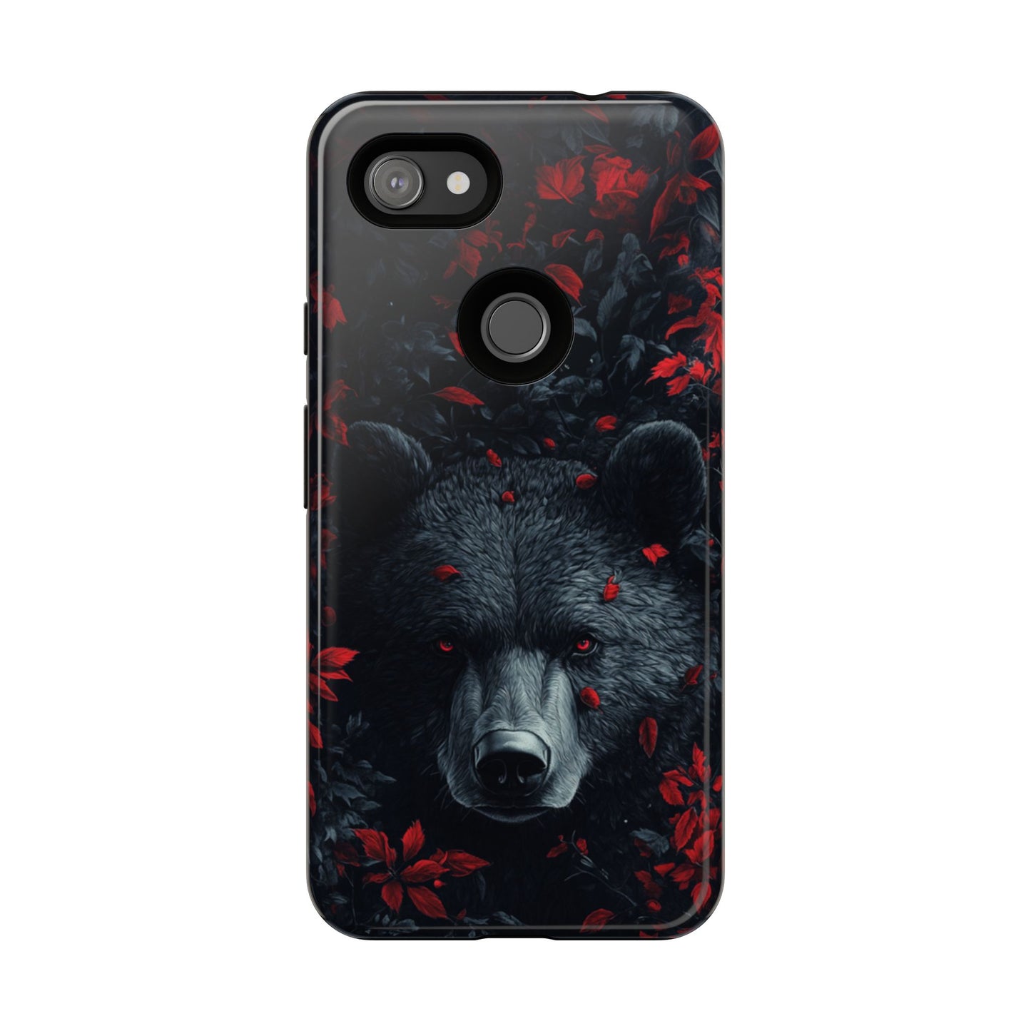 Crimson Bear Thicket – Tough Google Pixel Case