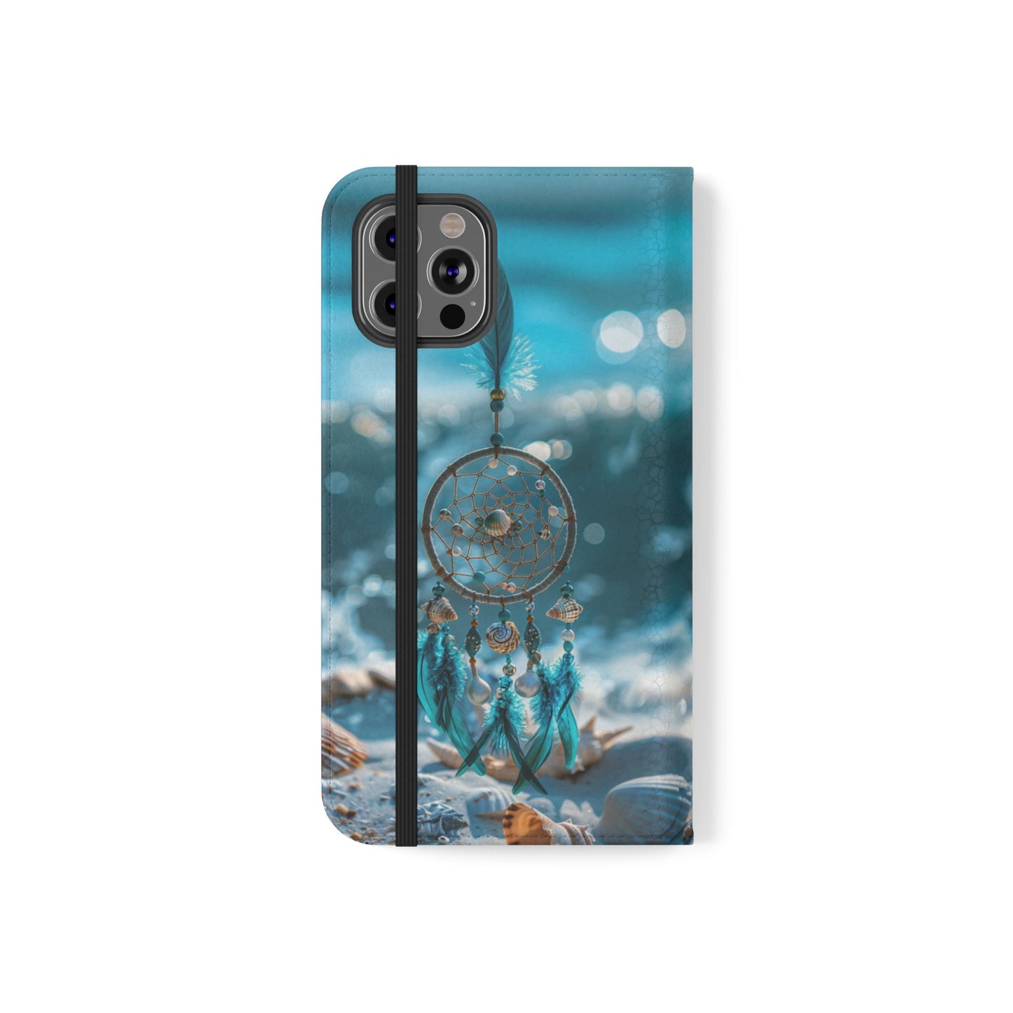 Ocean Beach Dreamcatcher - Wallet Flip Case