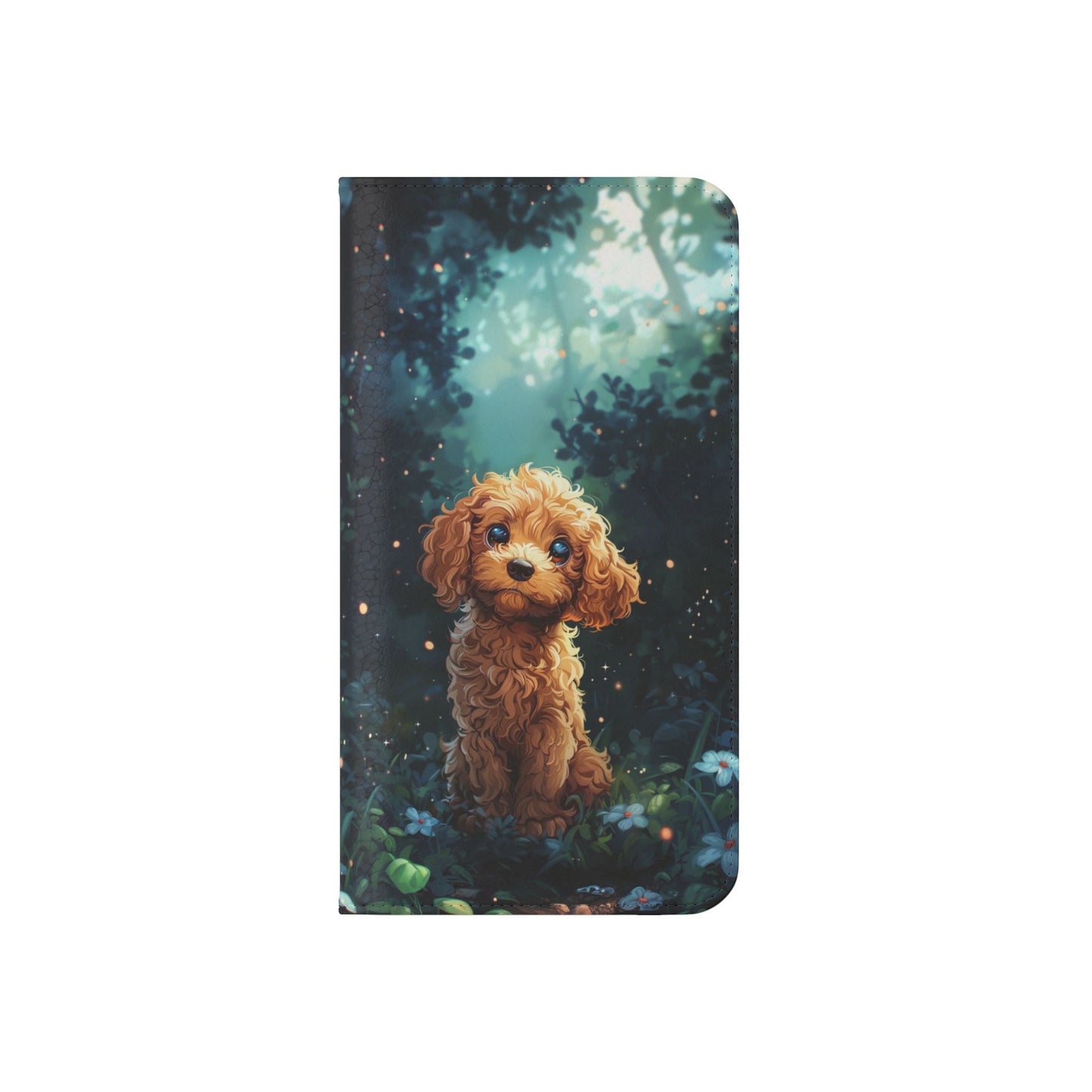 Forest Poodle - Wallet Flip Case