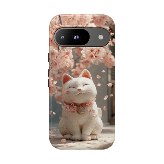 Sakura Lucky Cat - Tough Google Pixel Case