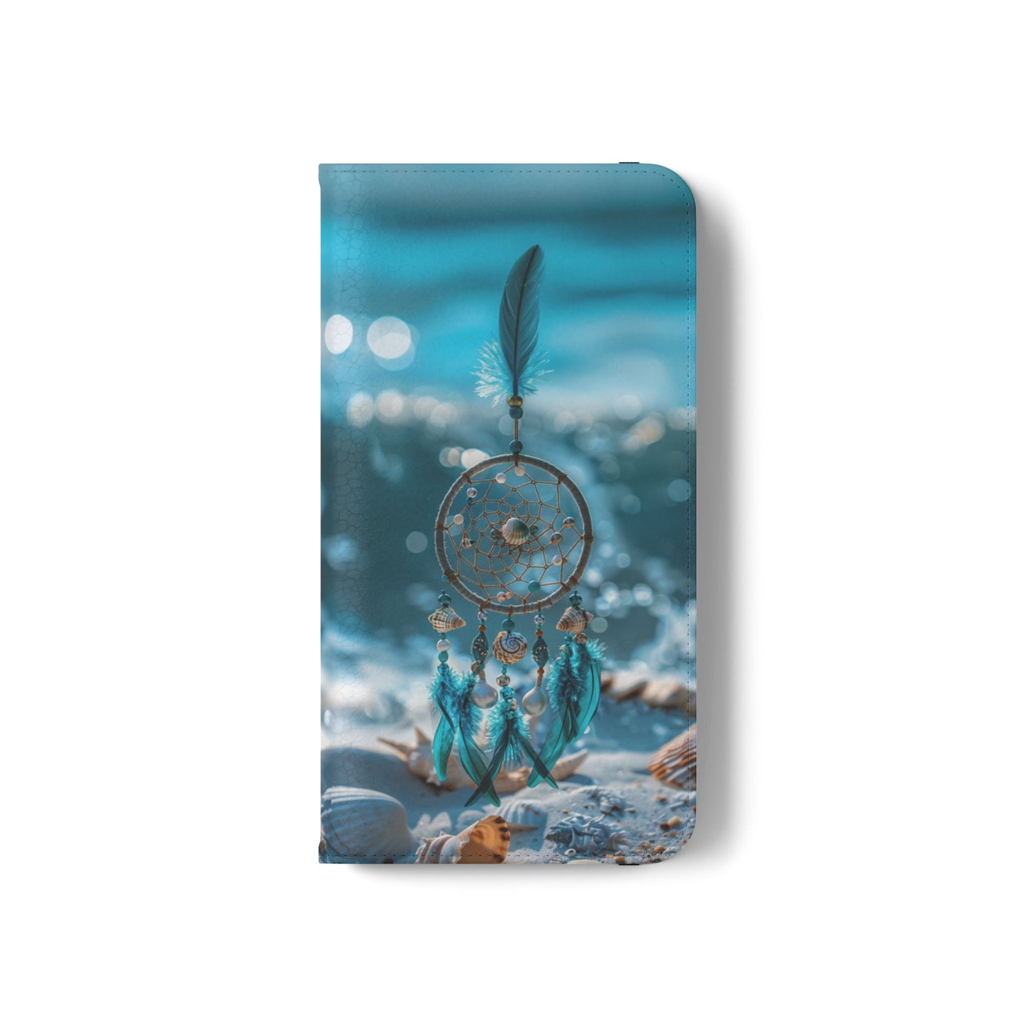 Ocean Beach Dreamcatcher - Wallet Flip Case