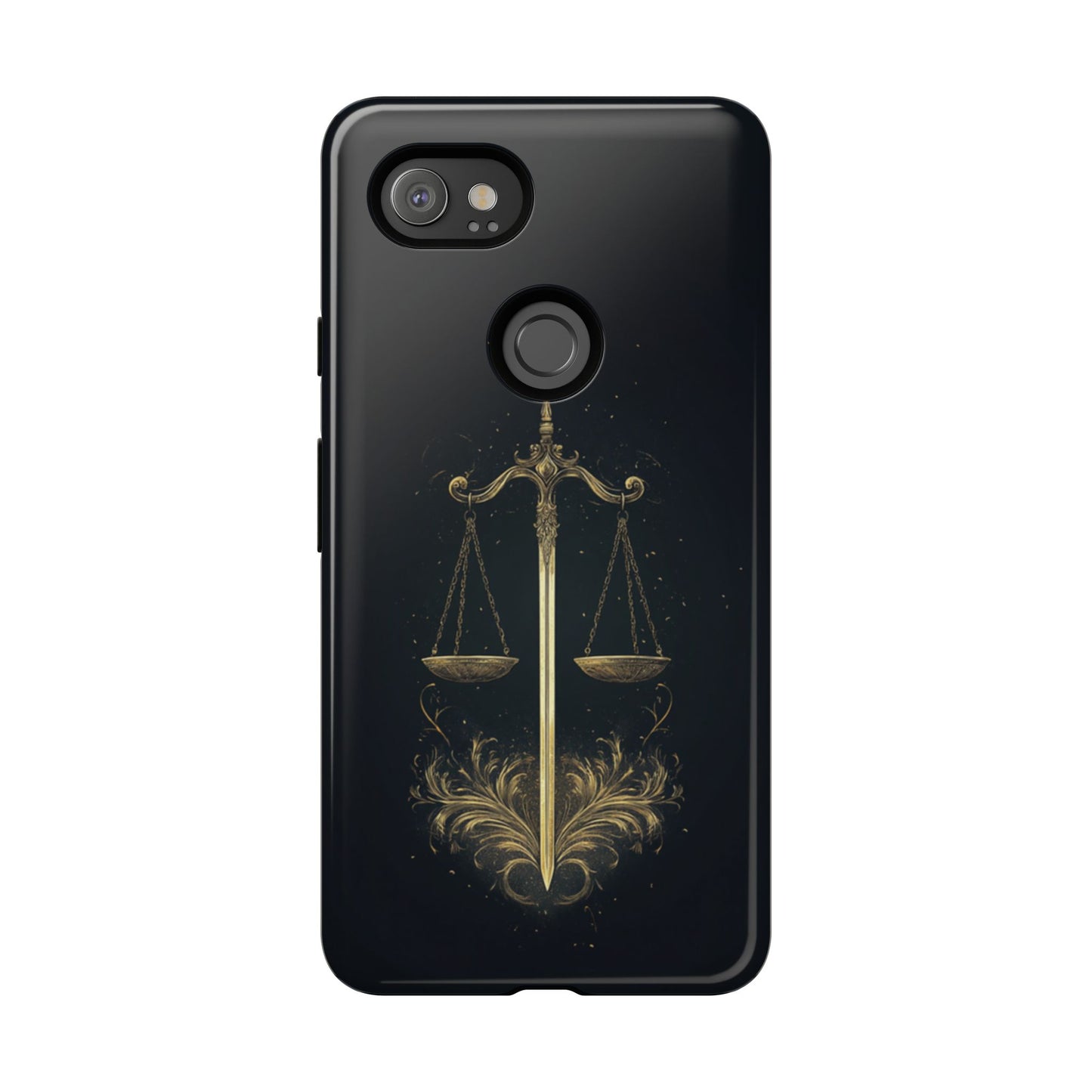 Libra Gilded Balance – Tough Google Pixel Case