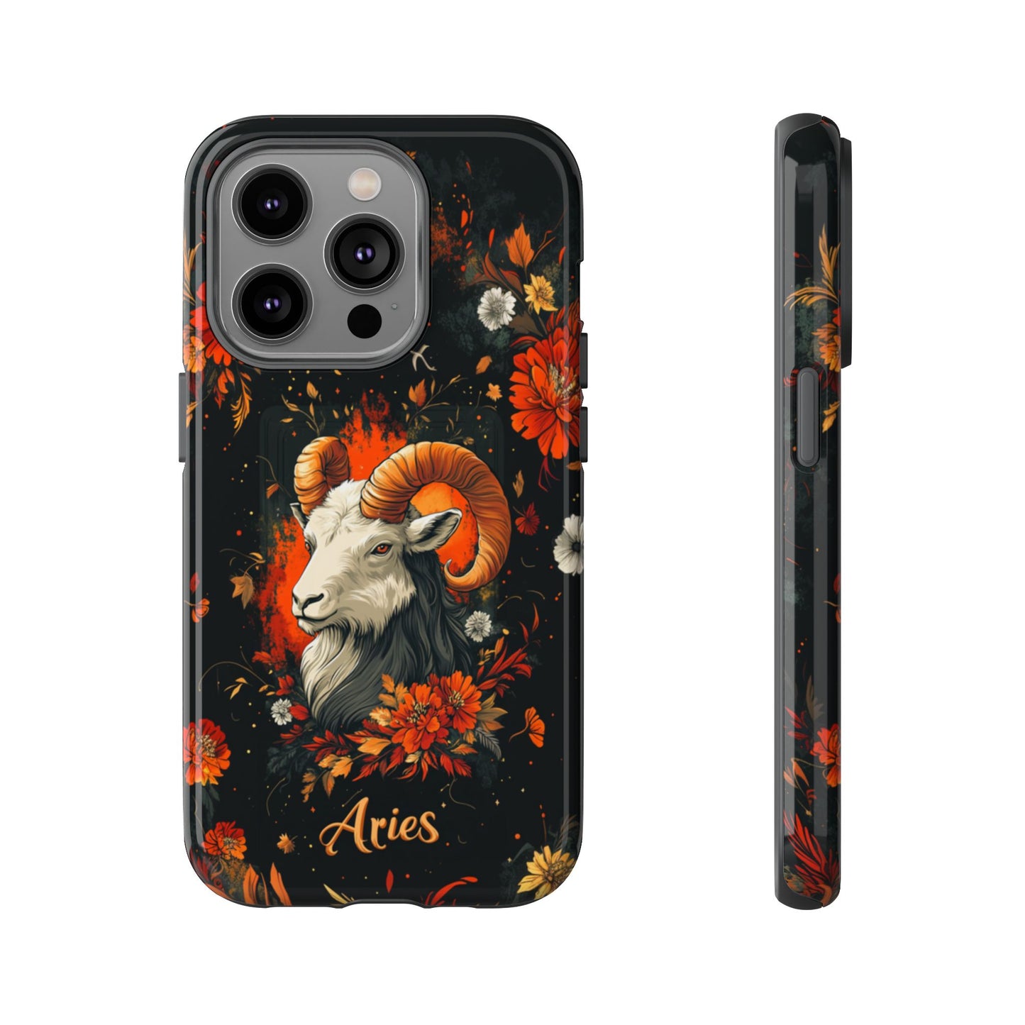 Aries Inferno Bloom Phone Case – iPhone, Google Pixel, Samsung Galaxy