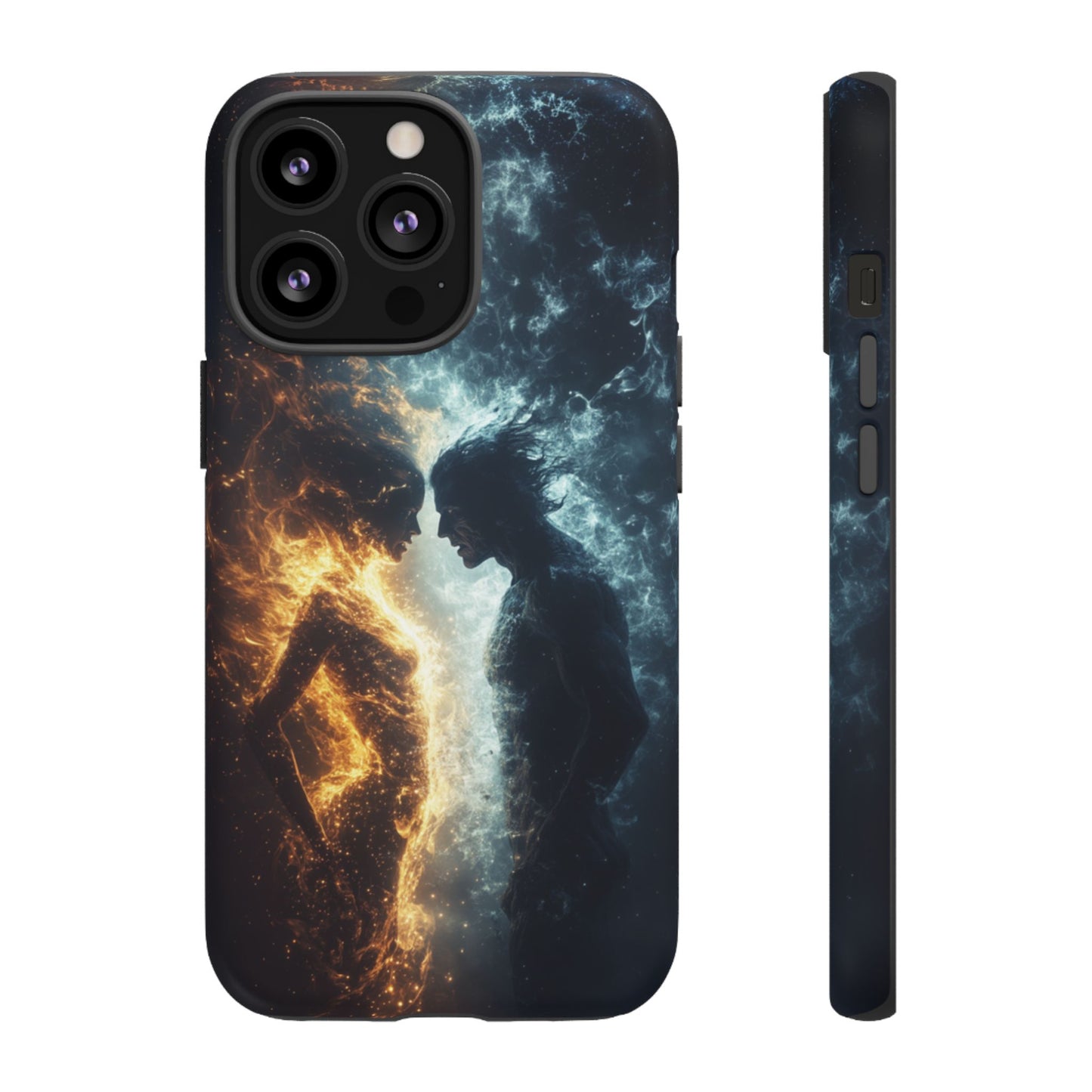 Fire & Frost Lovers - Tough iPhone Case