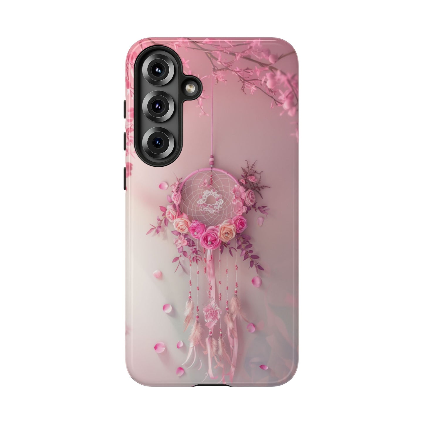 Pink Rose Dreamcatcher - Tough Samsung Galaxy Case