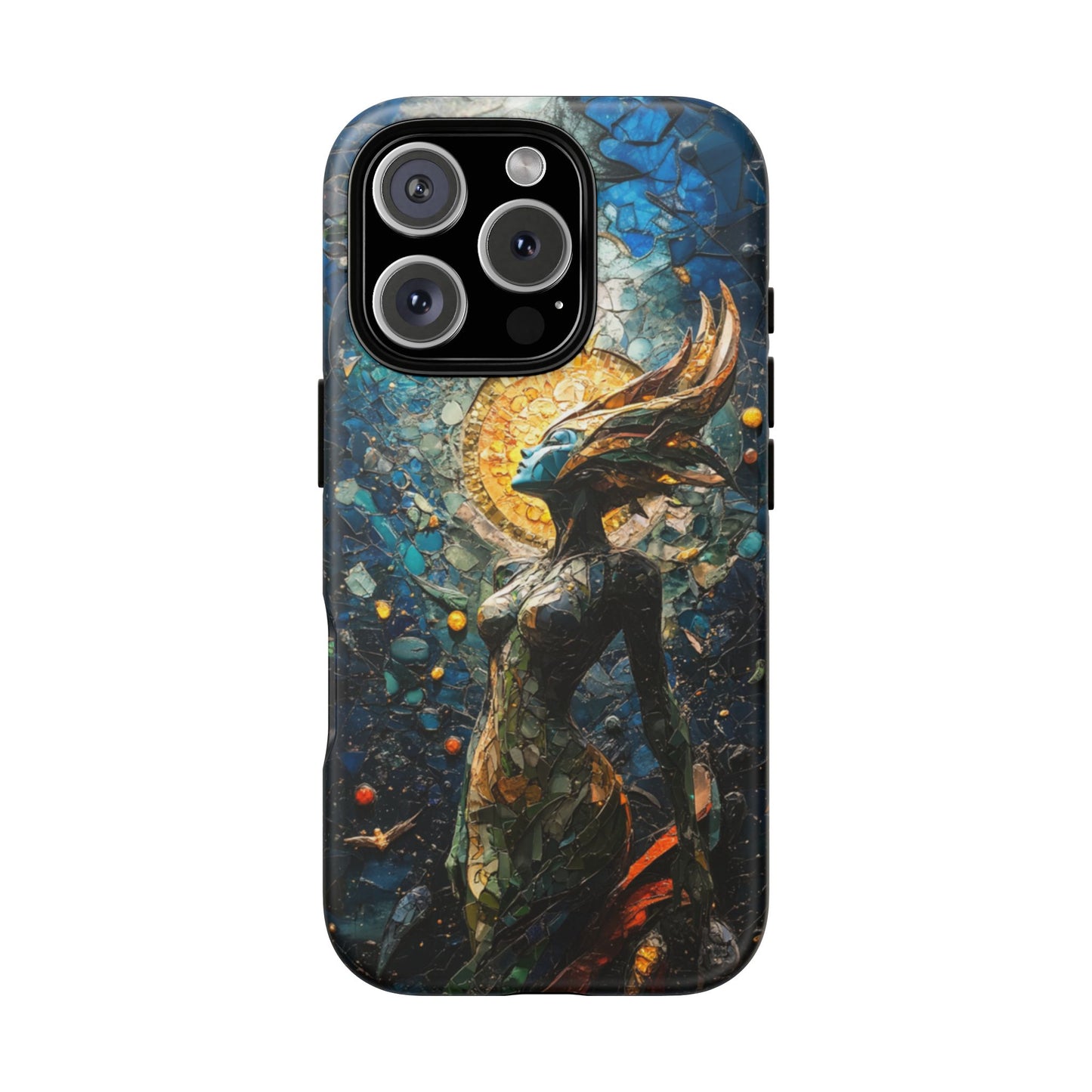 Ethereal Mosaic Goddess Phone Case - iPhone, Google Pixel, Samsung Galaxy