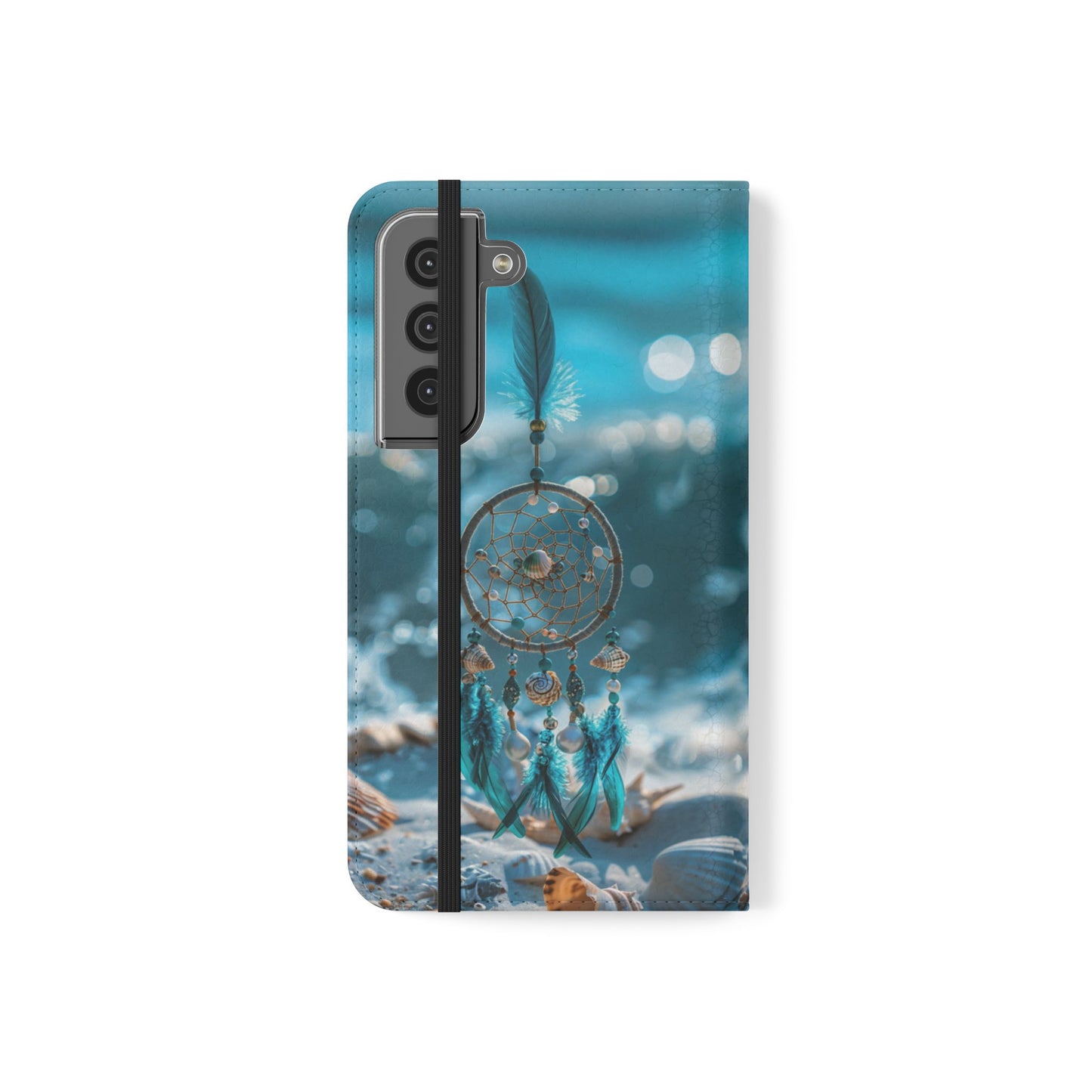 Ocean Beach Dreamcatcher - Wallet Flip Case