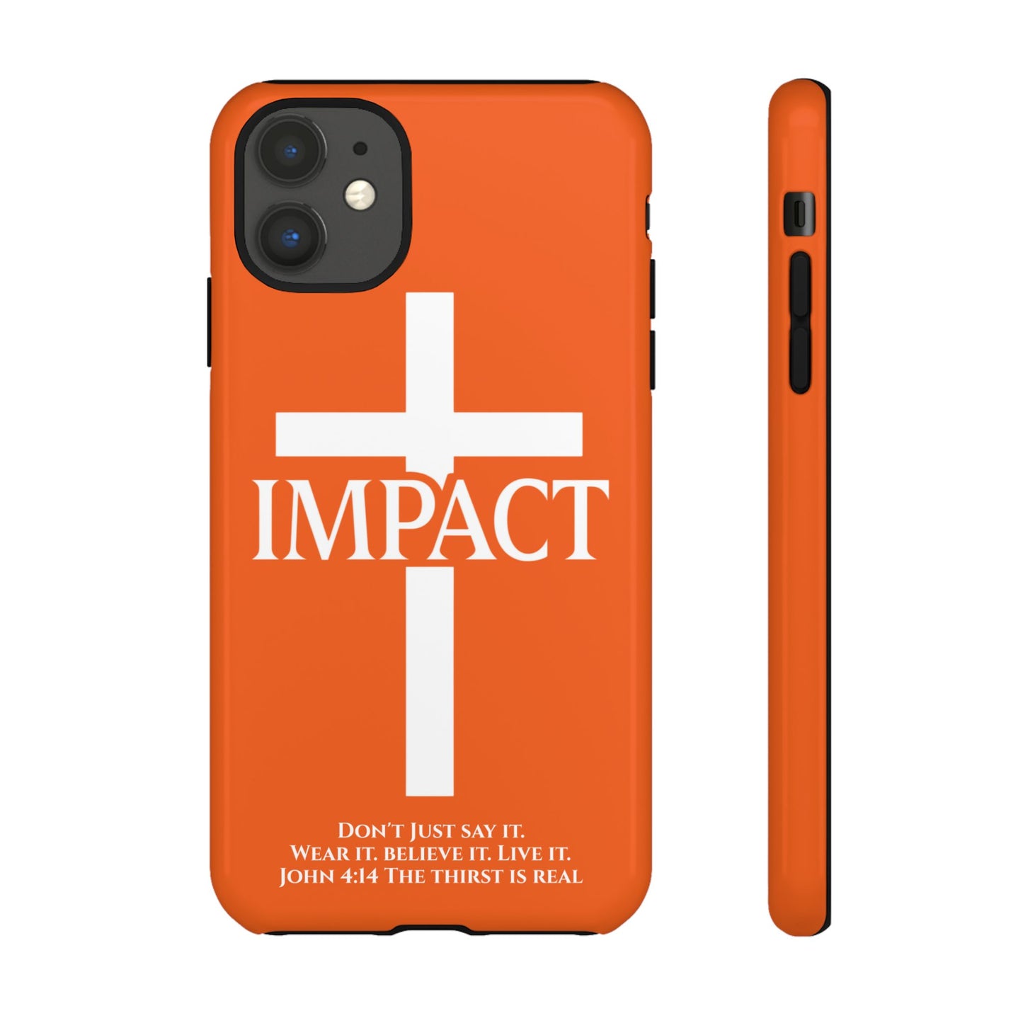 Impact Orange - Tough iPhone Case