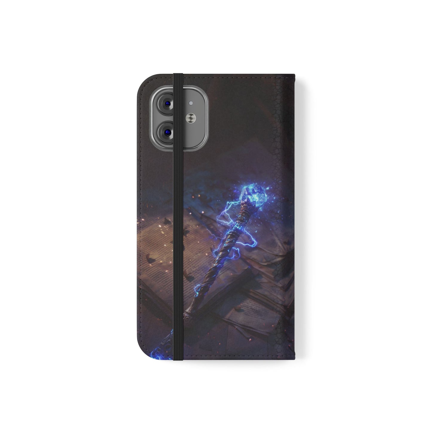 Lightning Staff - Wallet Flip Case