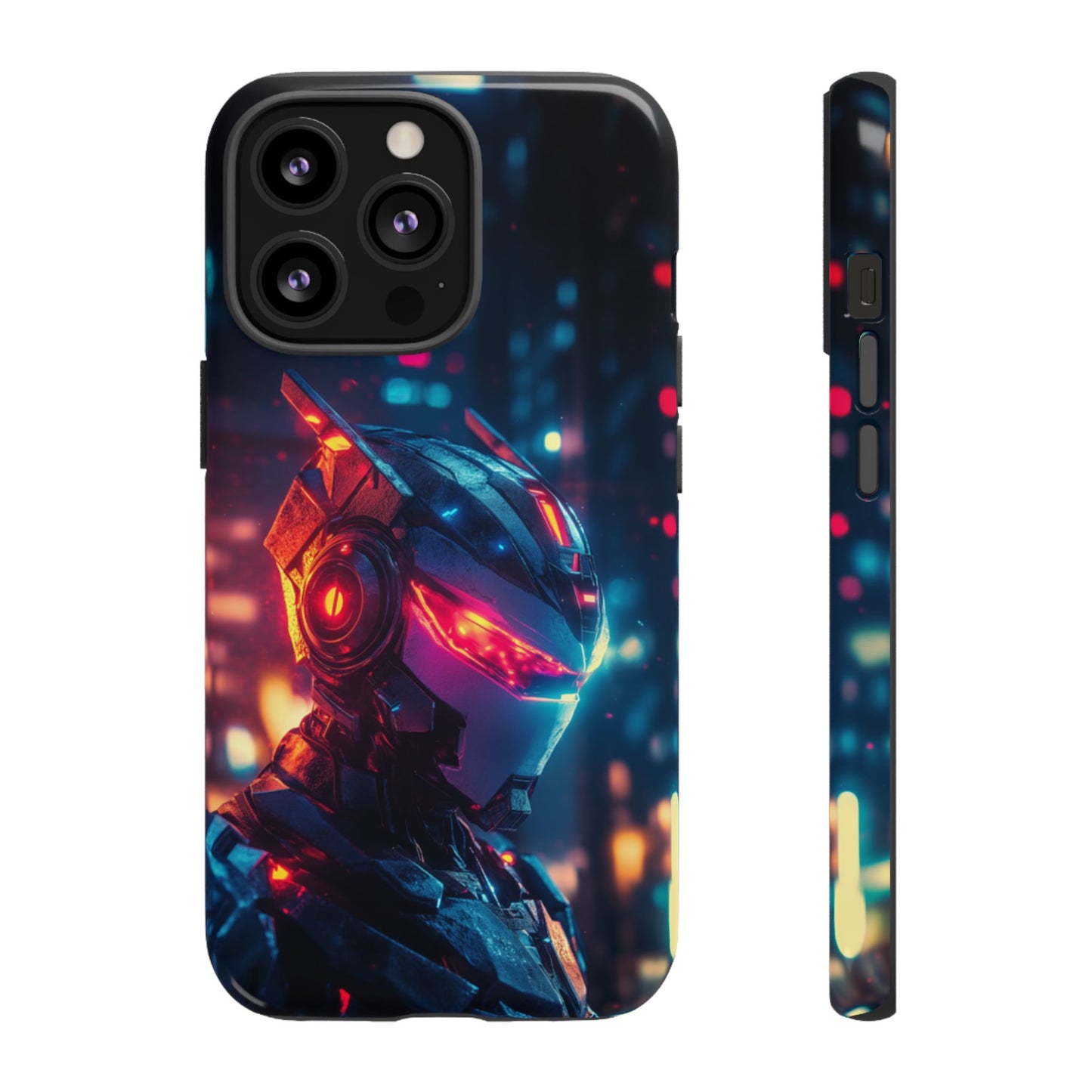 Neon Cyborg - Tough iPhone Case